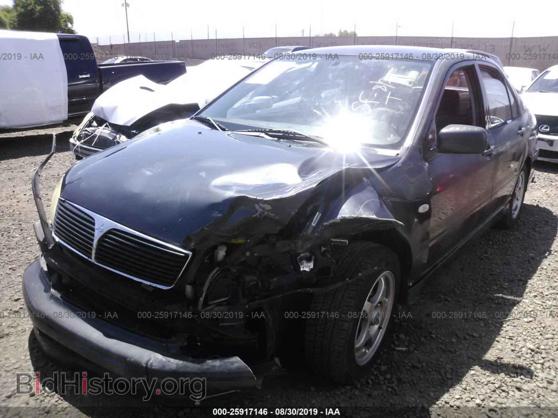 2003 MITSUBISHI LANCER - VIN: JA3AJ86EX3U120256 - Фото 2