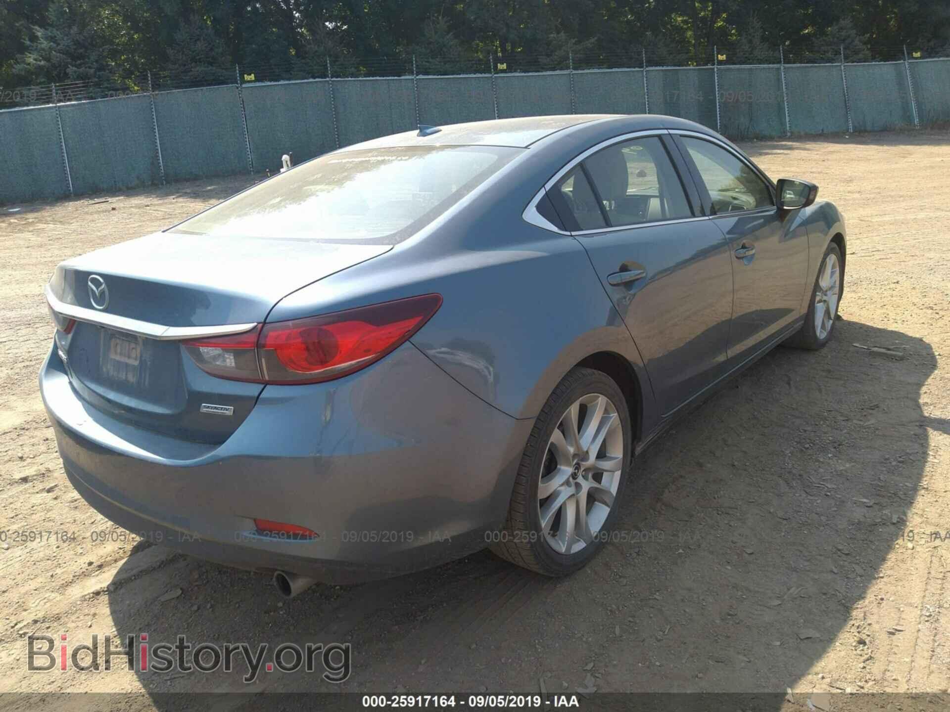2015 MAZDA 6 - VIN: JM1GJ1V58F1213917 - Фото 4
