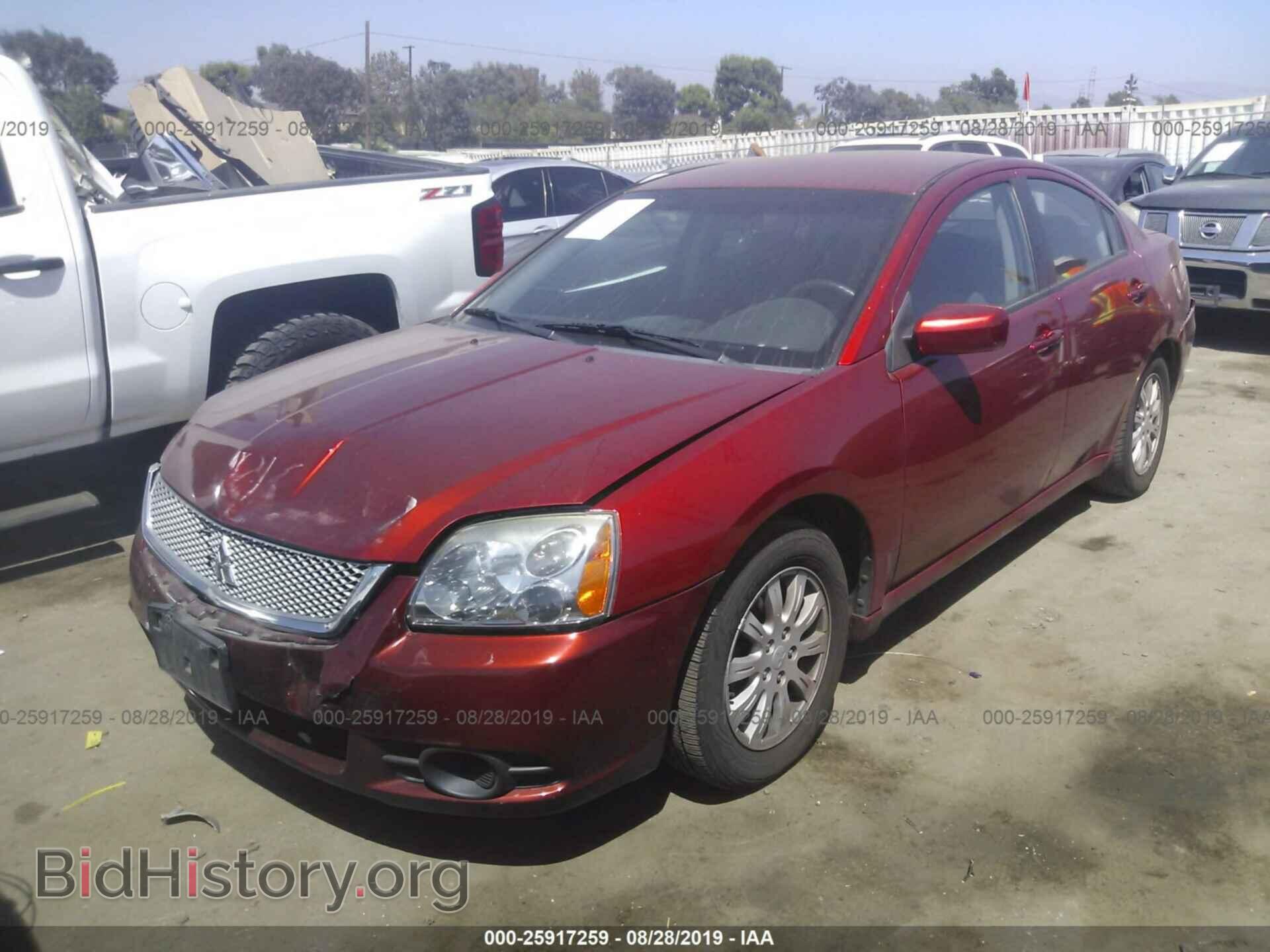 2012 MITSUBISHI GALANT - VIN: 4A32B2FF2CE016182 - Фото 2