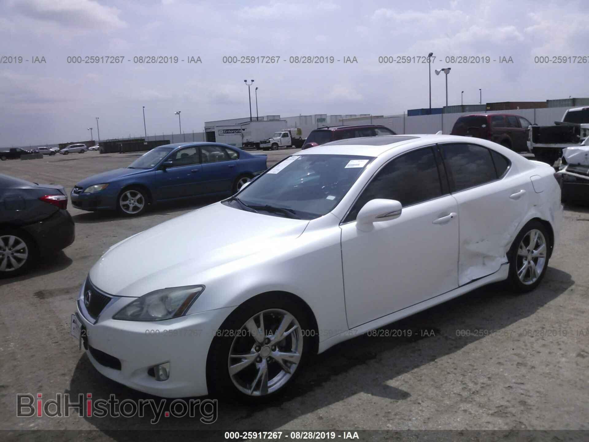 2009 LEXUS IS - VIN: JTHBK262192087897 - Фото 2