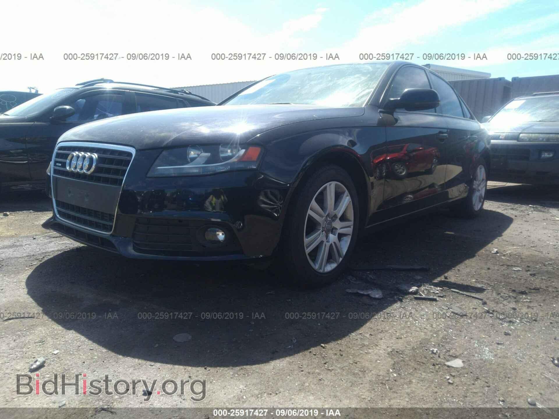 2010 AUDI A4 - VIN: WAUBFAFL4AN038427 - Фото 2