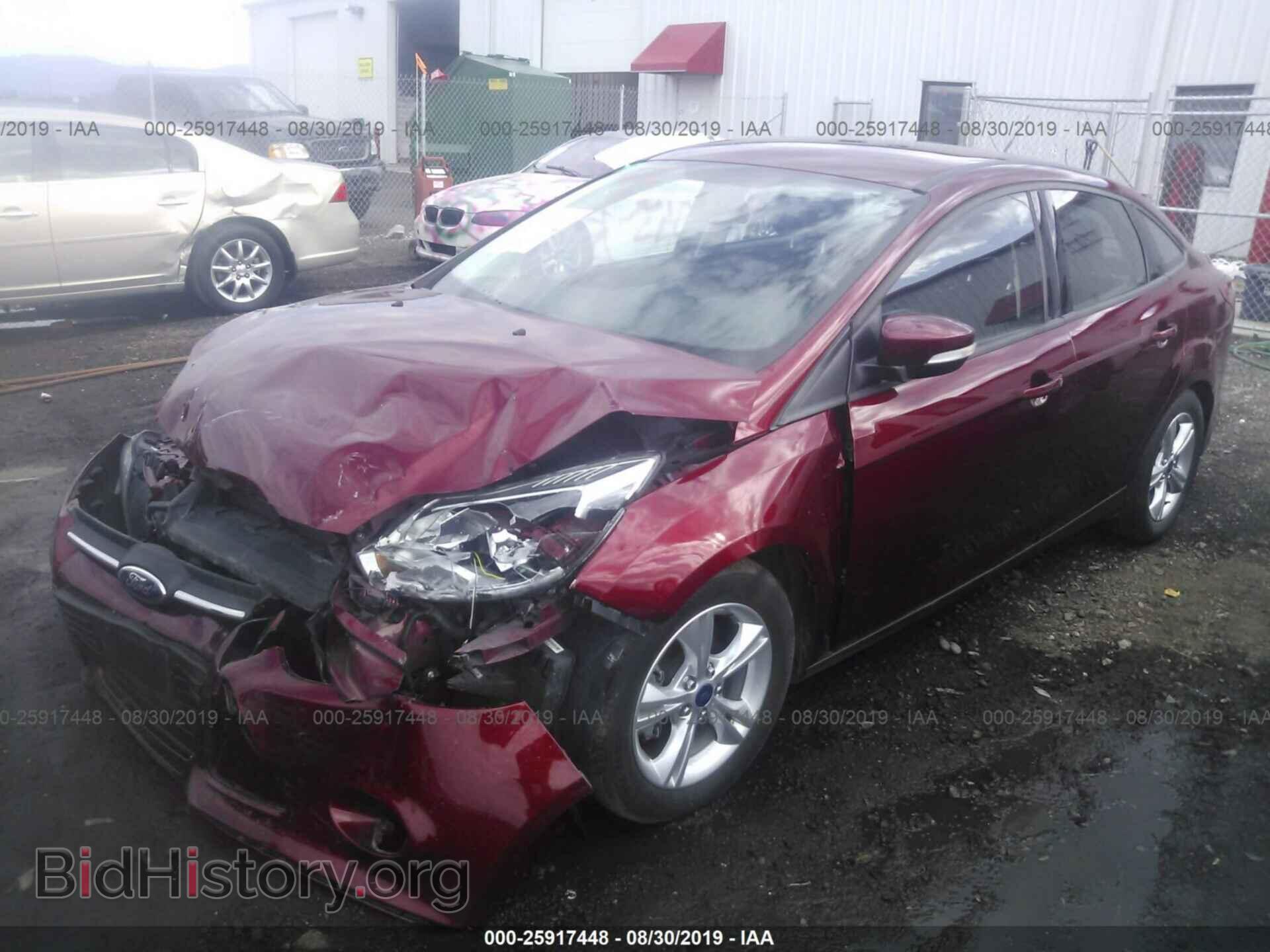 2014 FORD FOCUS - VIN: 1FADP3F29EL350844 - Фото 2
