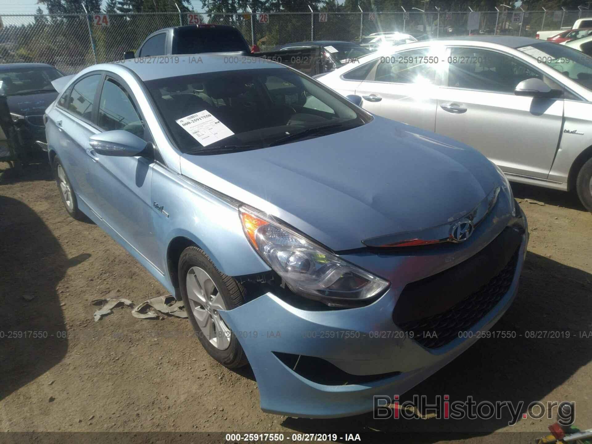 Photo KMHEC4A45DA065315 - HYUNDAI SONATA 2013