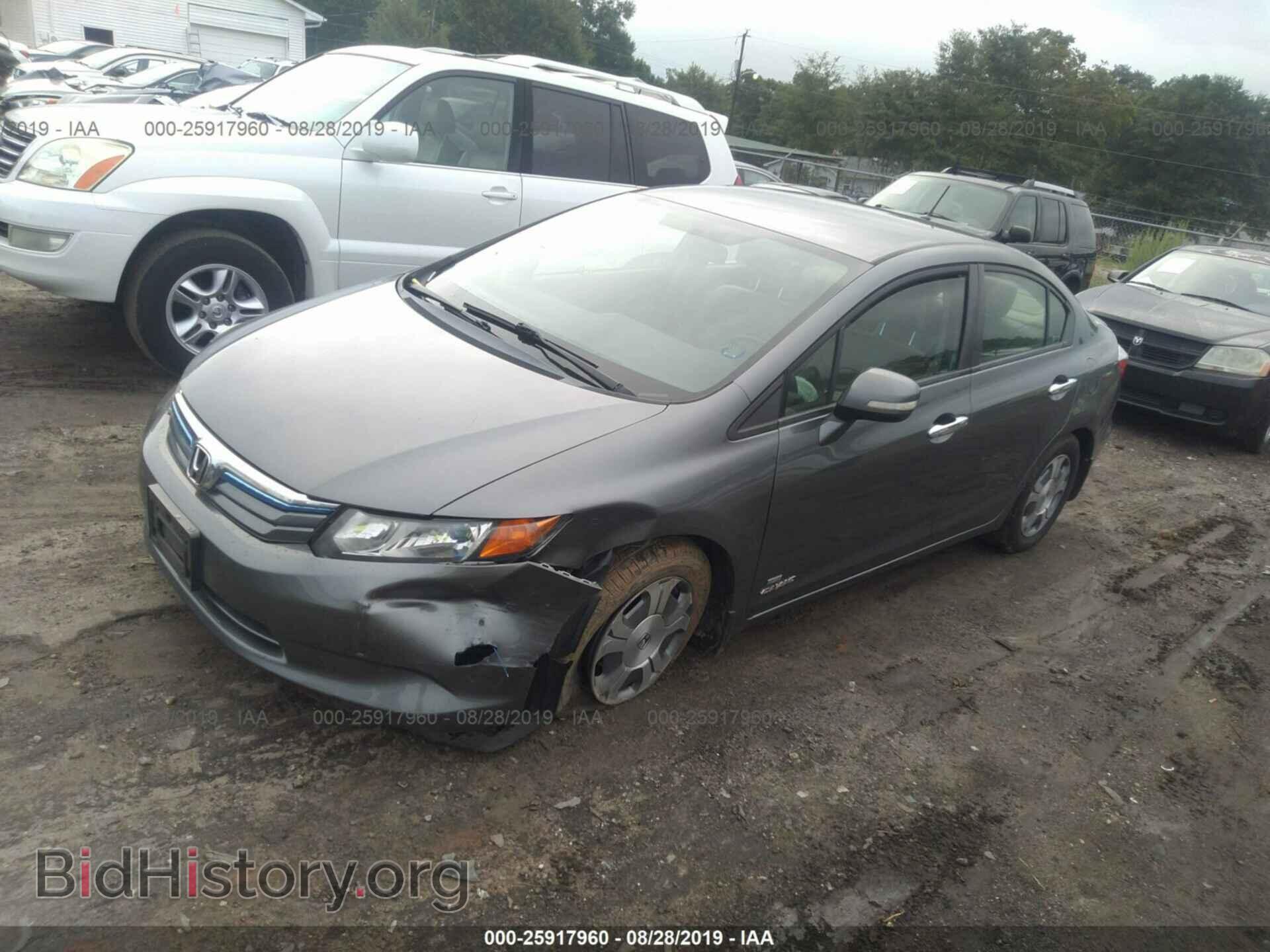 2012 HONDA CIVIC - VIN: JHMFB4F3XCS011298 - Фото 2