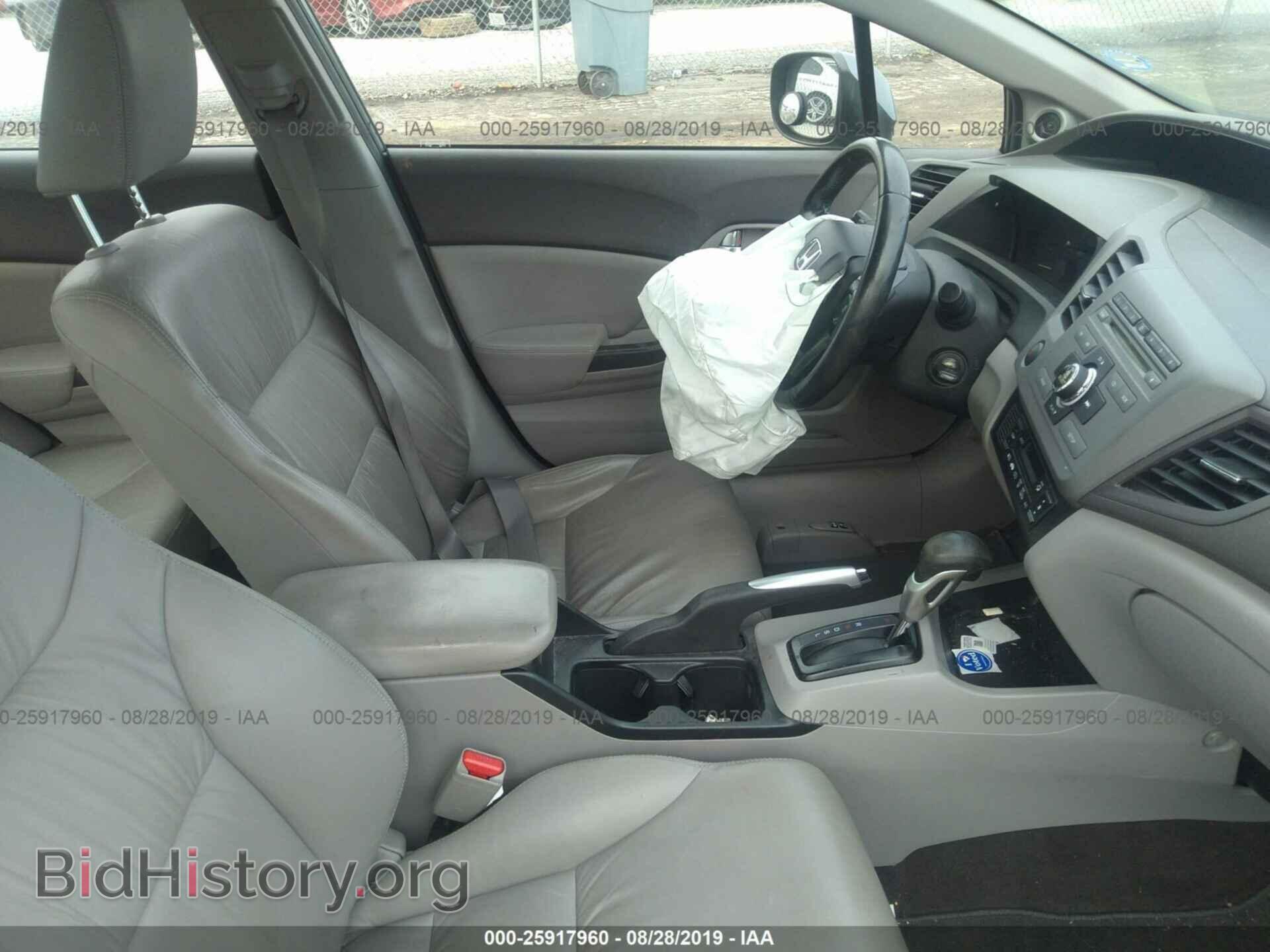 2012 HONDA CIVIC - VIN: JHMFB4F3XCS011298 - Фото 5
