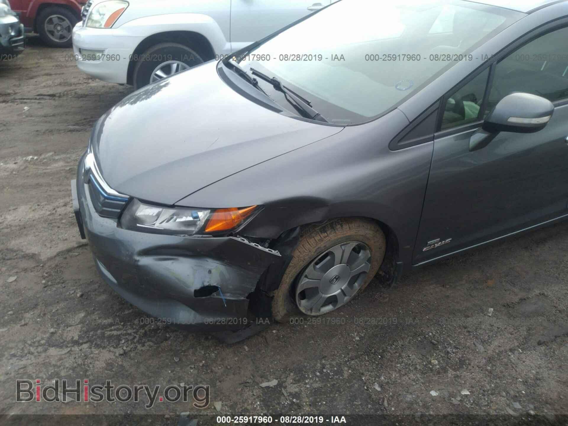 2012 HONDA CIVIC - VIN: JHMFB4F3XCS011298 - Фото 6