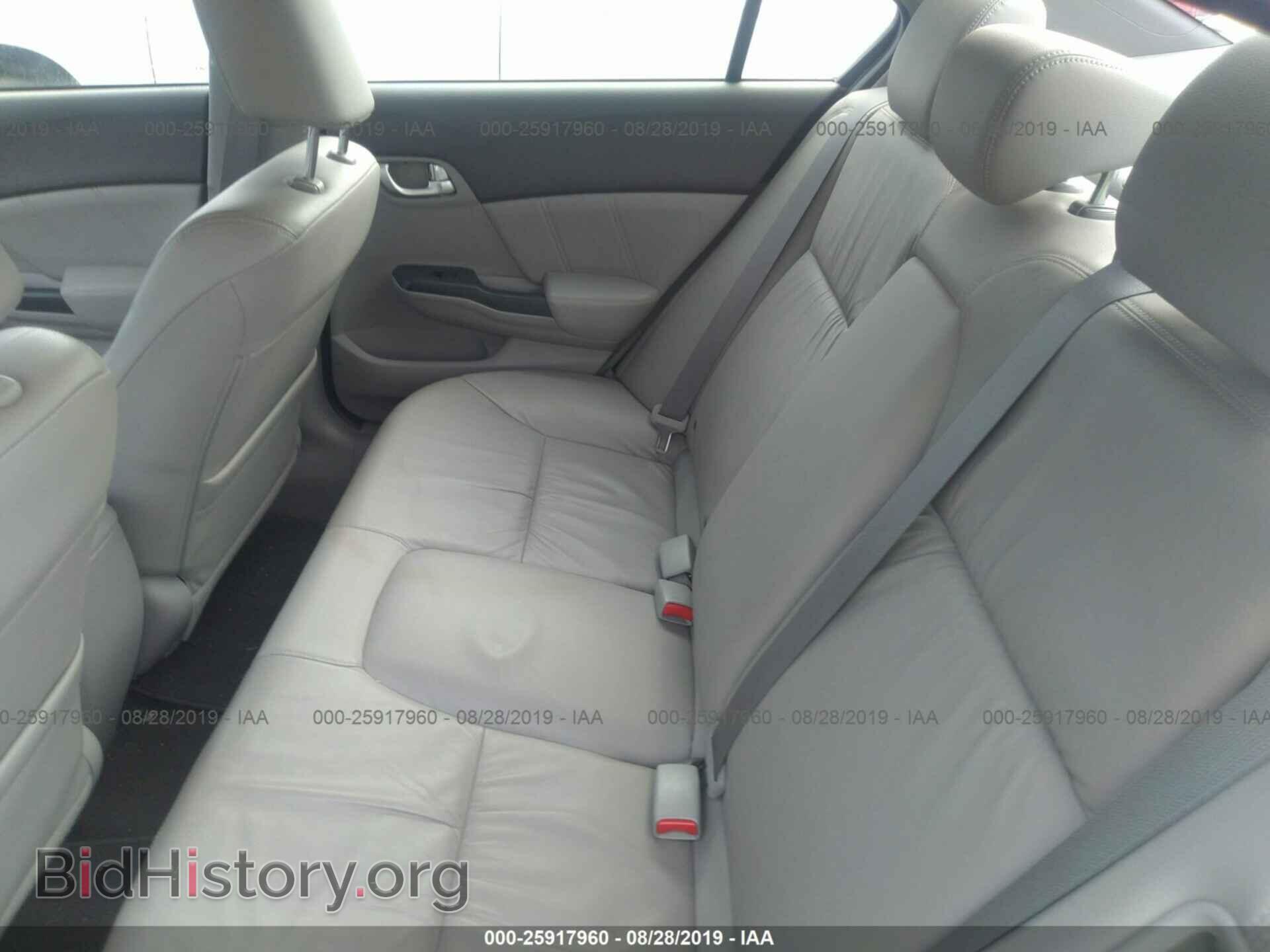 2012 HONDA CIVIC - VIN: JHMFB4F3XCS011298 - Фото 8