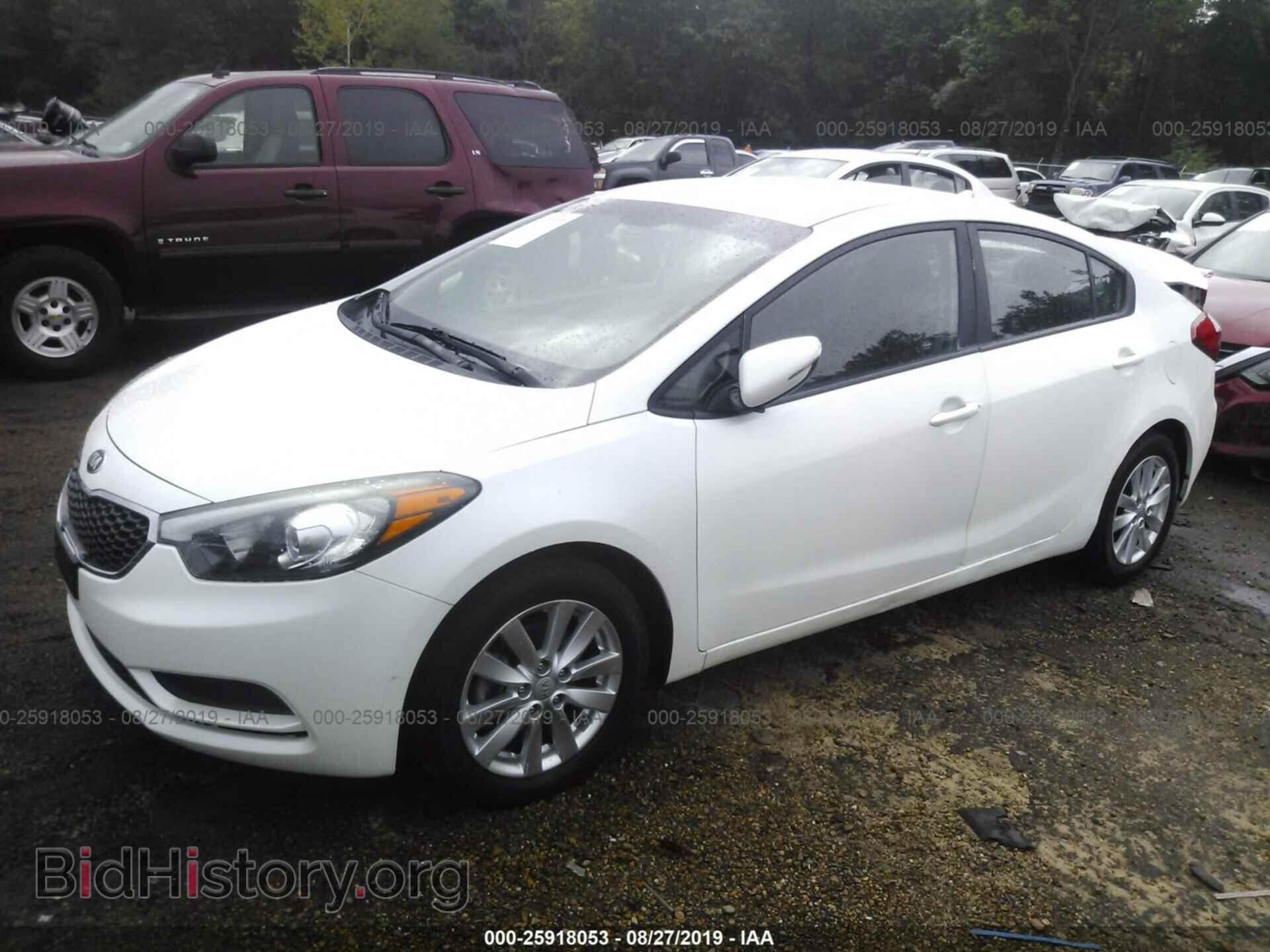 2014 KIA FORTE - VIN: KNAFX4A67E5155054 - Фото 2