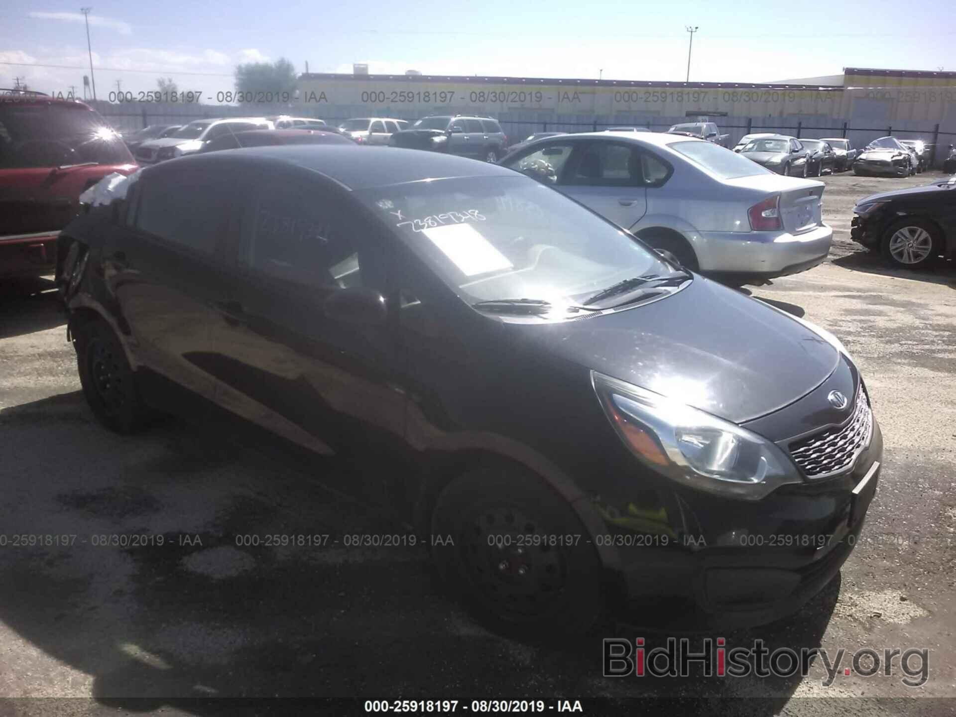 Photo KNADM4A35C6077399 - KIA RIO 2012