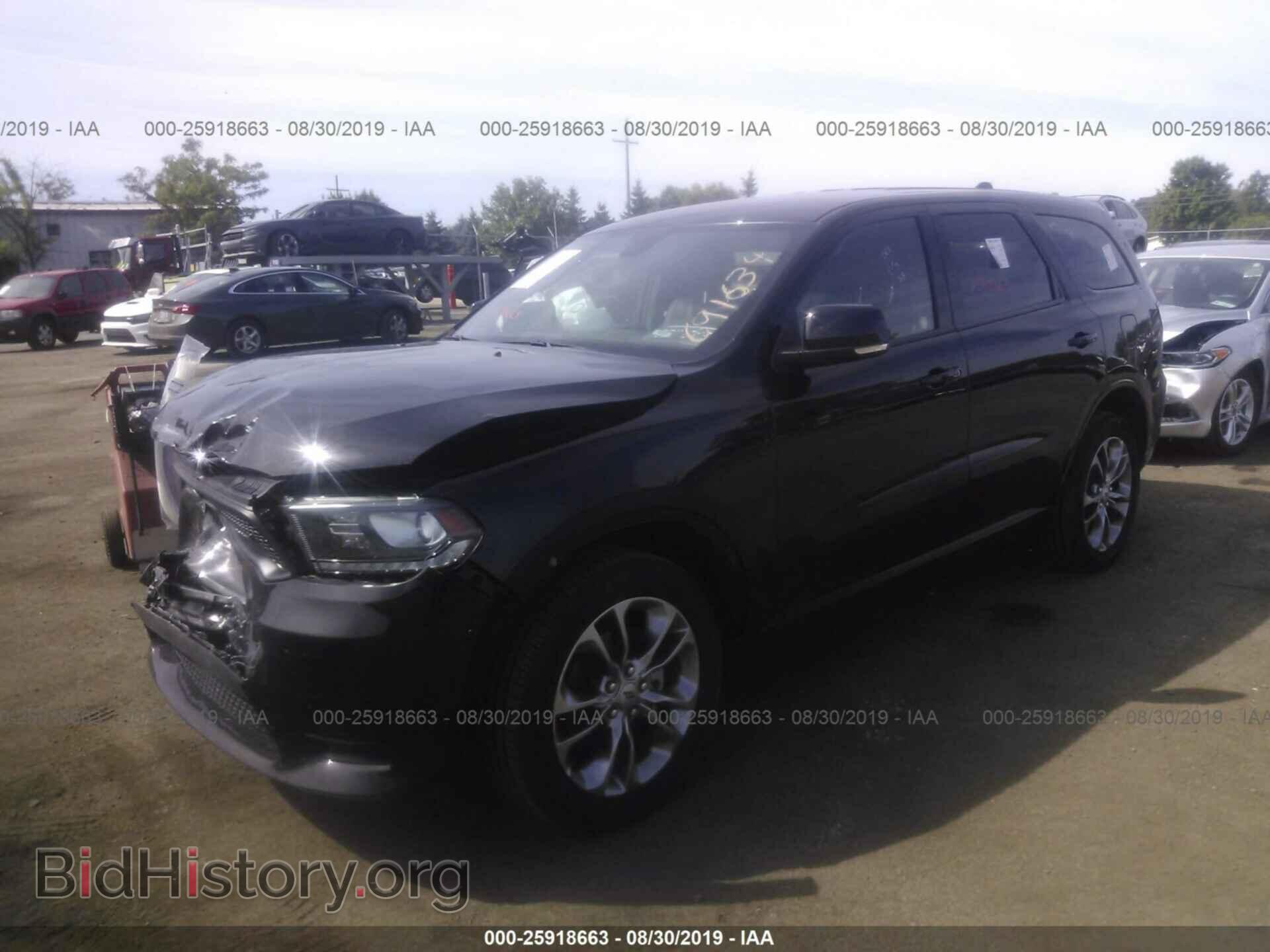 2019 DODGE DURANGO - VIN: 1C4RDJDG5KC691634 - Фото 2