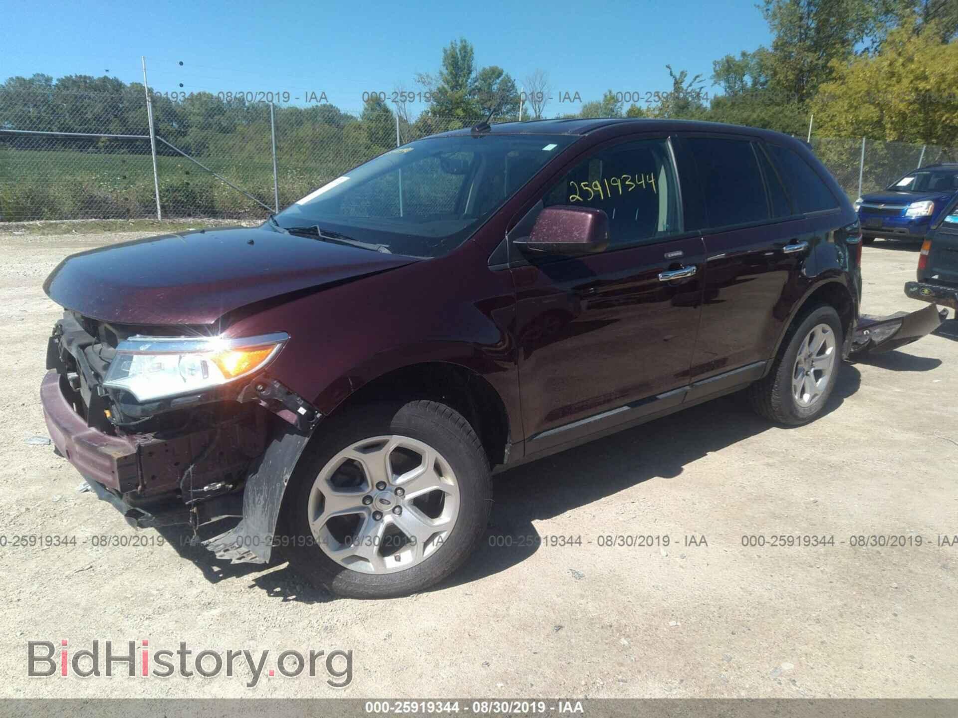 2011 FORD EDGE - VIN: 2FMDK4JC8BBA70919 - Фото 2