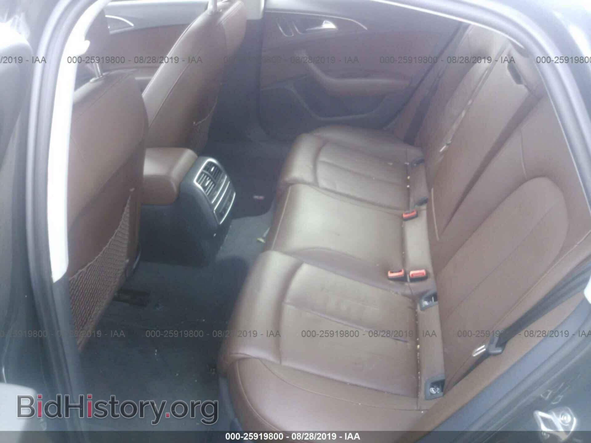 2012 AUDI A6 - VIN: WAUDFAFC0CN133871 - Фото 8