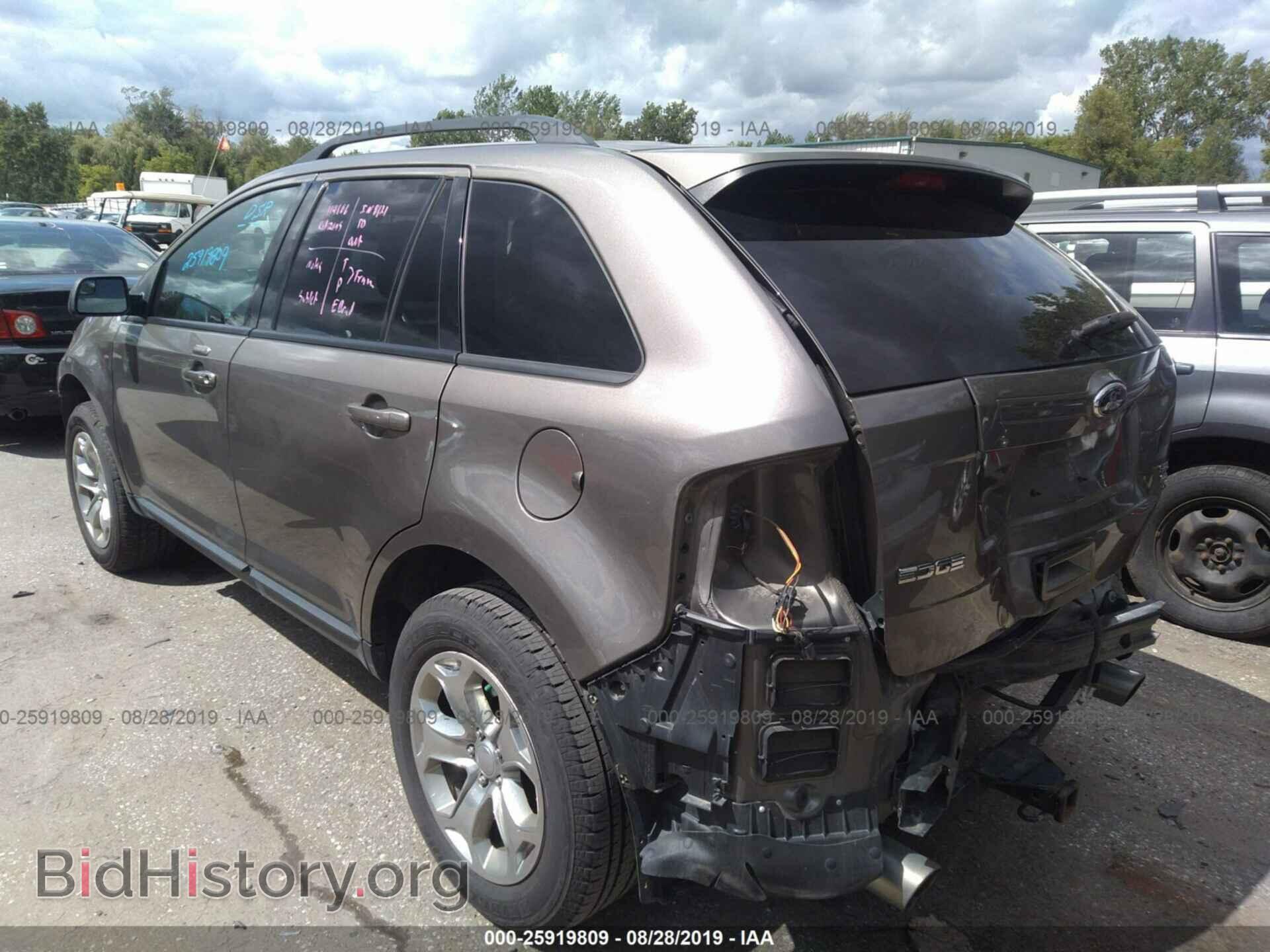 2013 FORD EDGE - VIN: 2FMDK4JC1DBB59041 - Фото 3