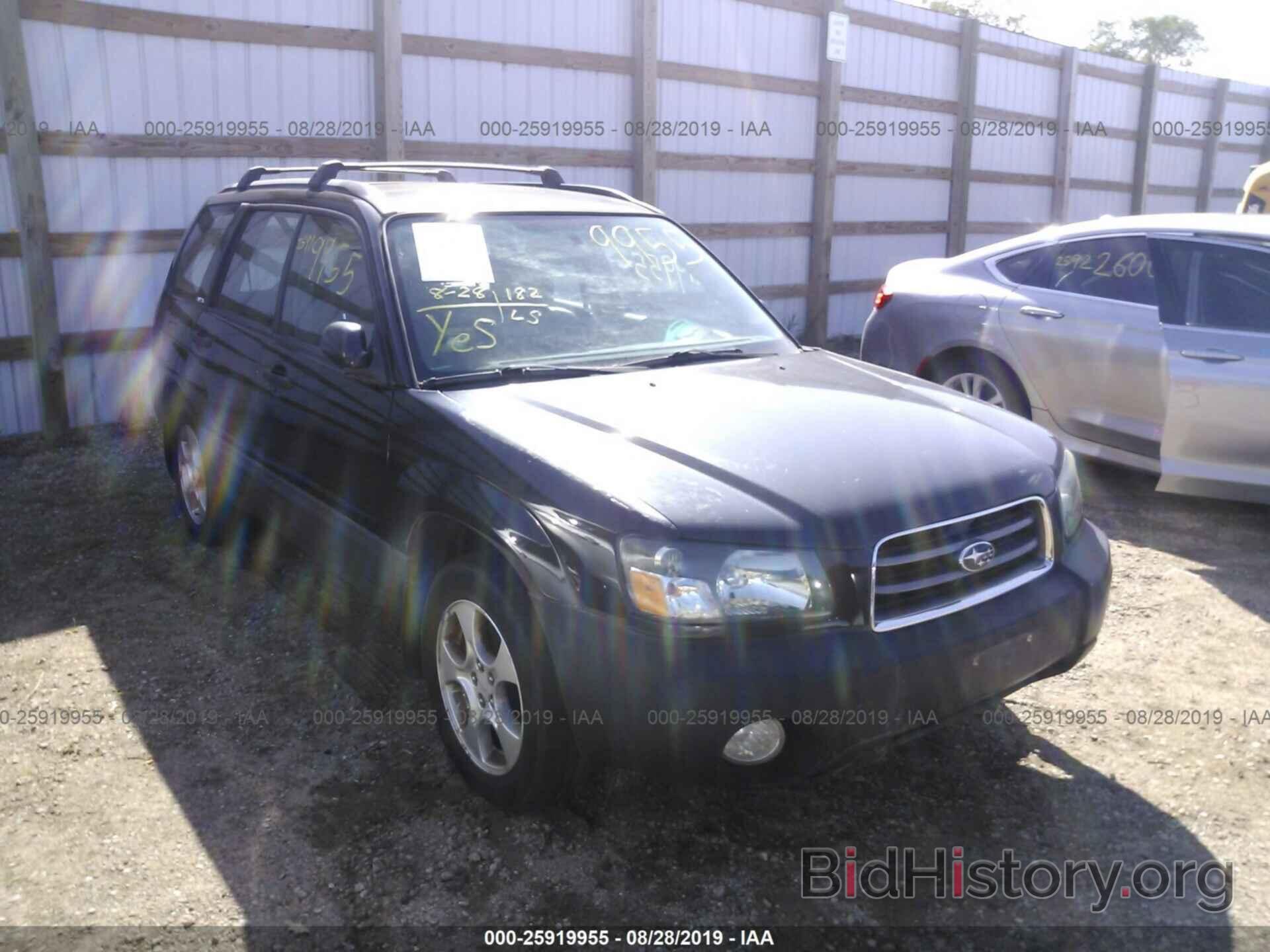 Photo JF1SG656X3H722723 - SUBARU FORESTER 2003