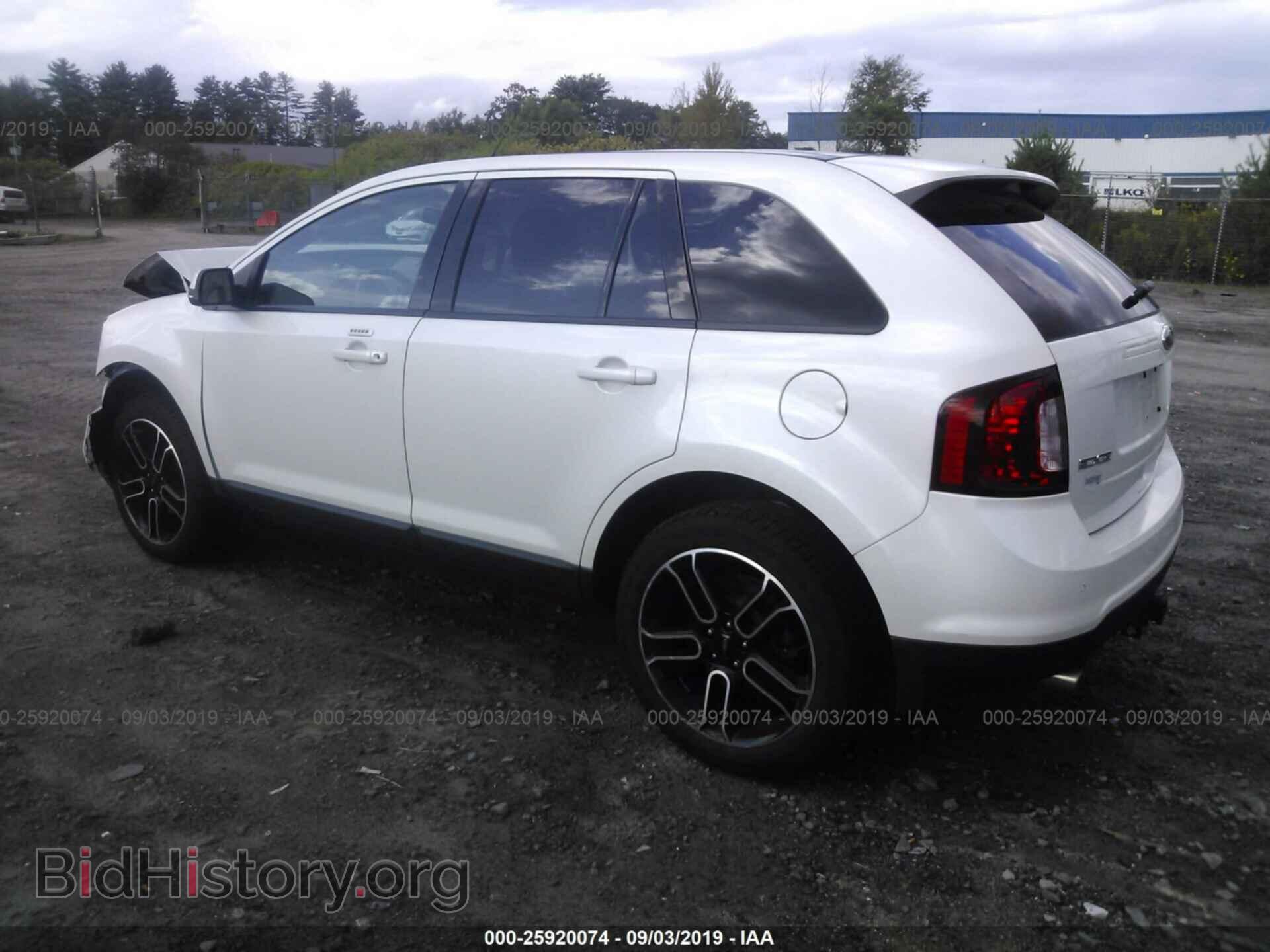 2014 FORD EDGE - VIN: 2FMDK4JC5EBA80926 - Фото 3