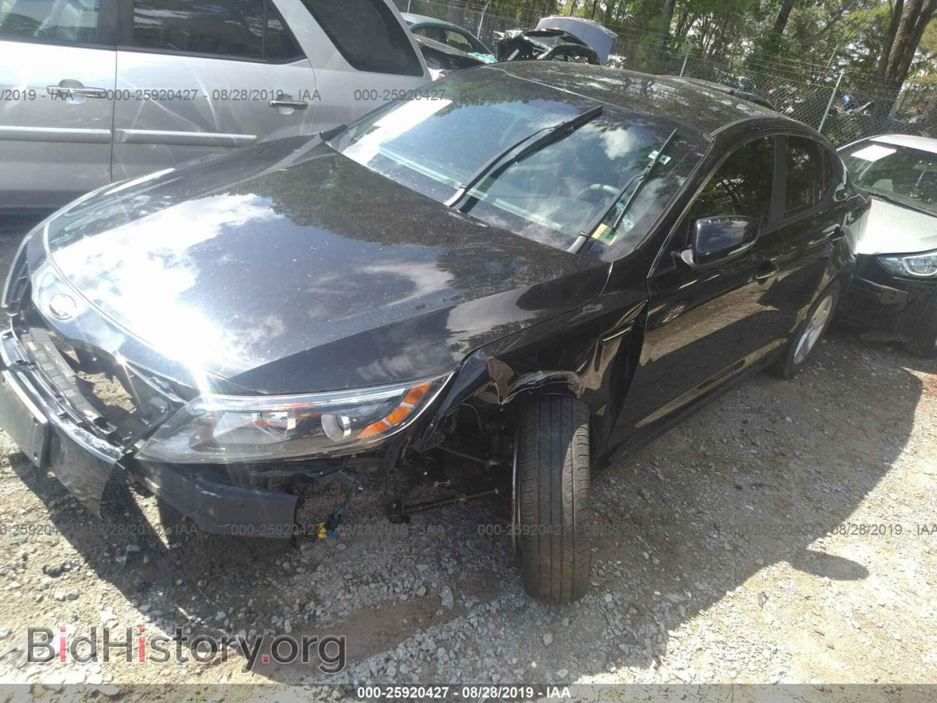 2015 KIA OPTIMA - VIN: KNAGM4A70F5664006 - Фото 2