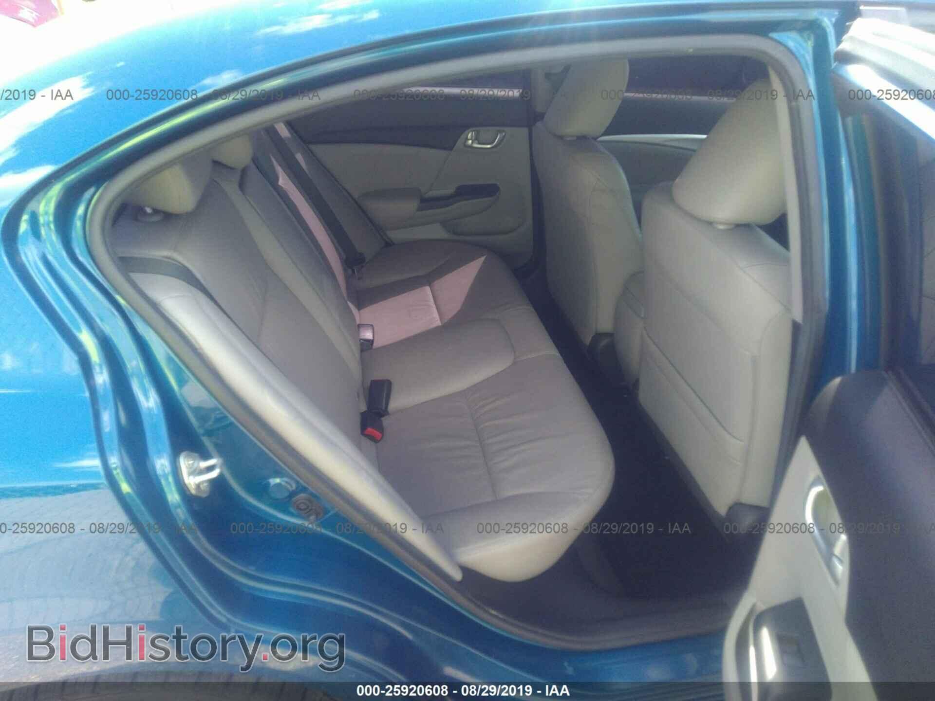 2014 HONDA CIVIC - VIN: 2HGFB2F91EH501411 - Фото 8
