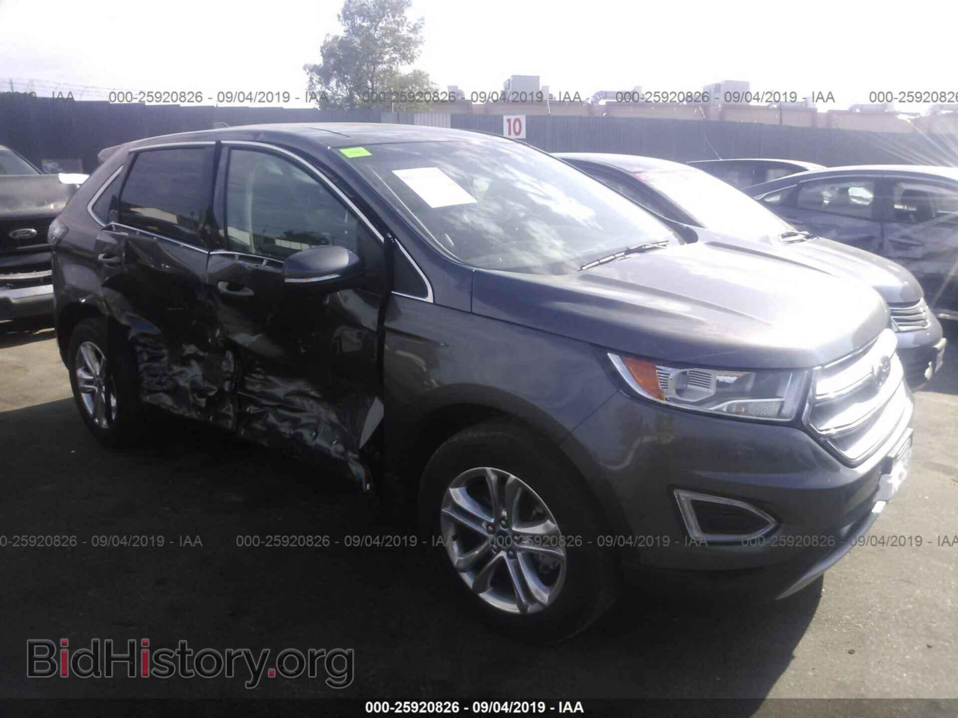 Фотография 2FMPK3J96HBB43564 - FORD EDGE 2017