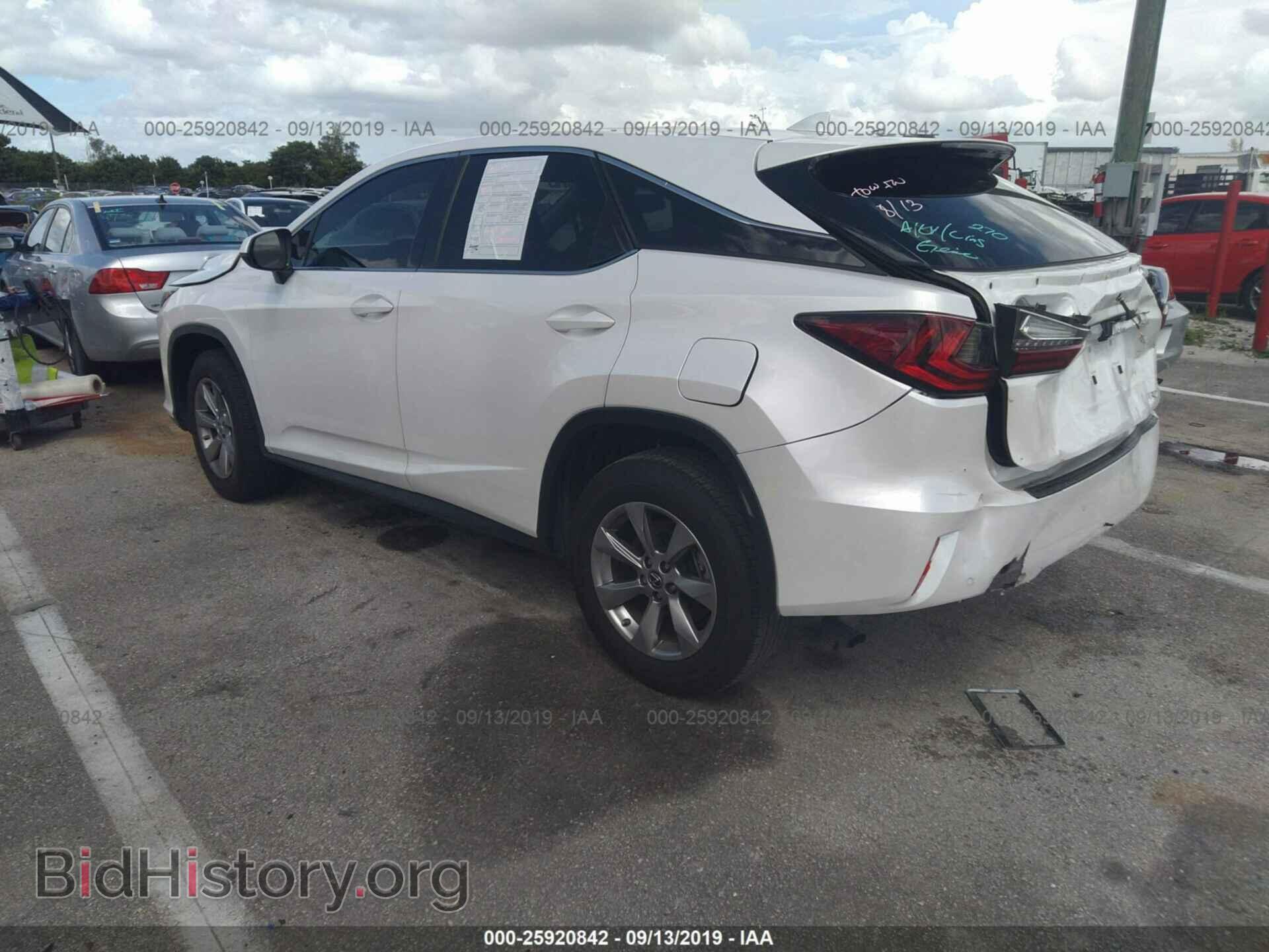 2018 LEXUS RX - VIN: 2T2ZZMCA0JC106749 - Фото 3