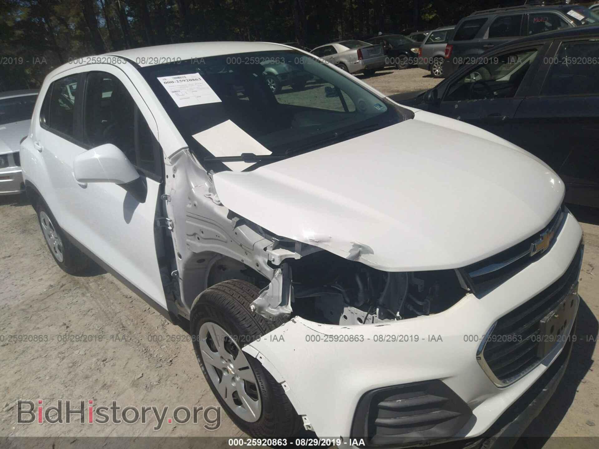 Photo KL7CJKSB7HB094668 - CHEVROLET TRAX 2017