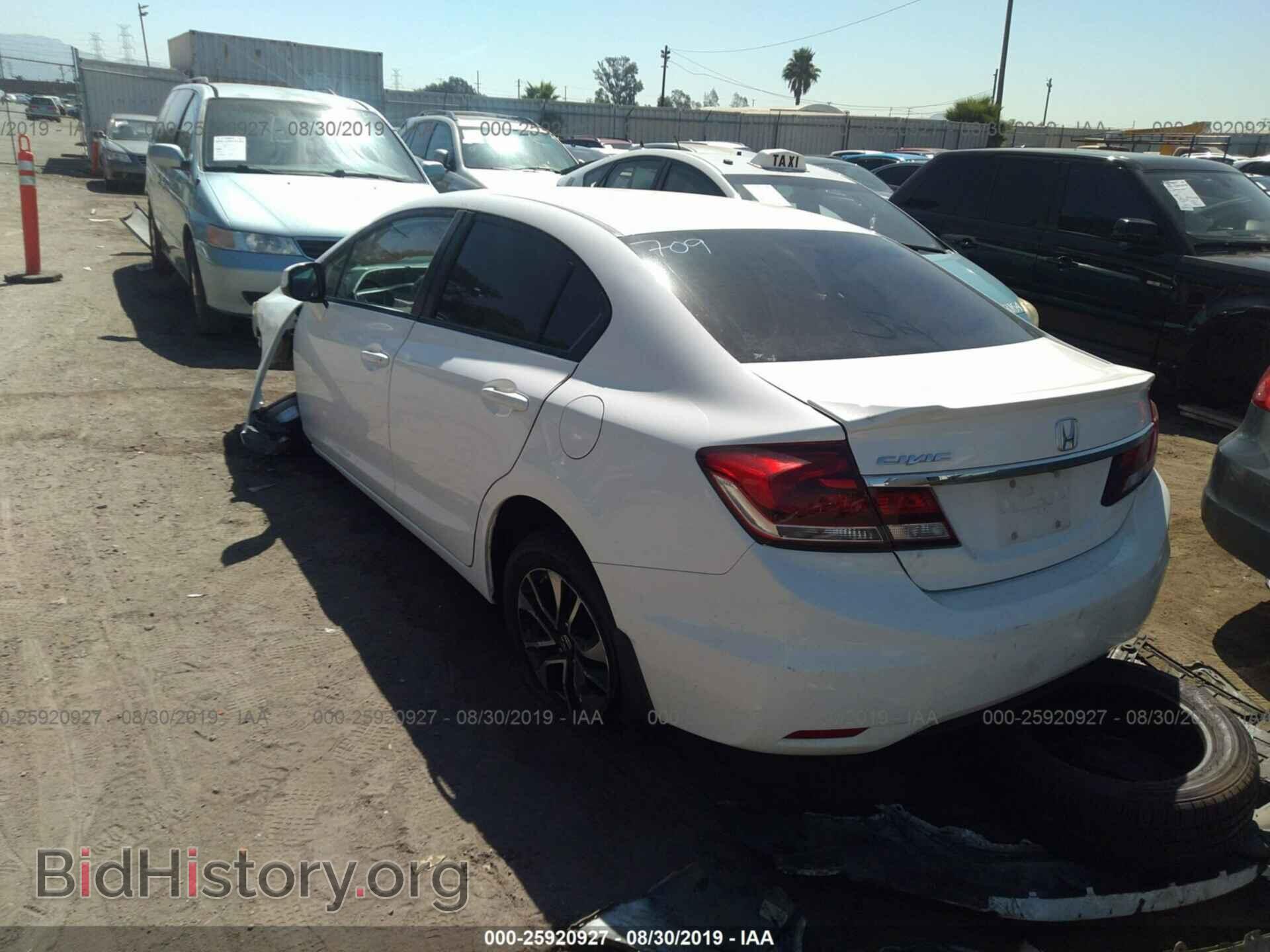 2013 HONDA CIVIC - VIN: 19XFB2F82DE224493 - Фото 3