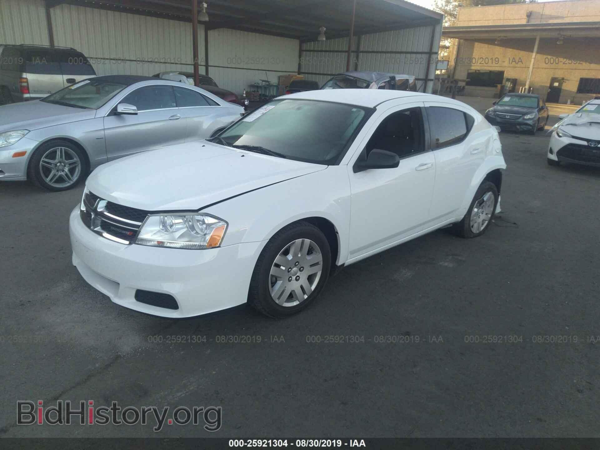 2012 DODGE AVENGER - VIN: 1C3CDZAB6CN216243 - Фото 2