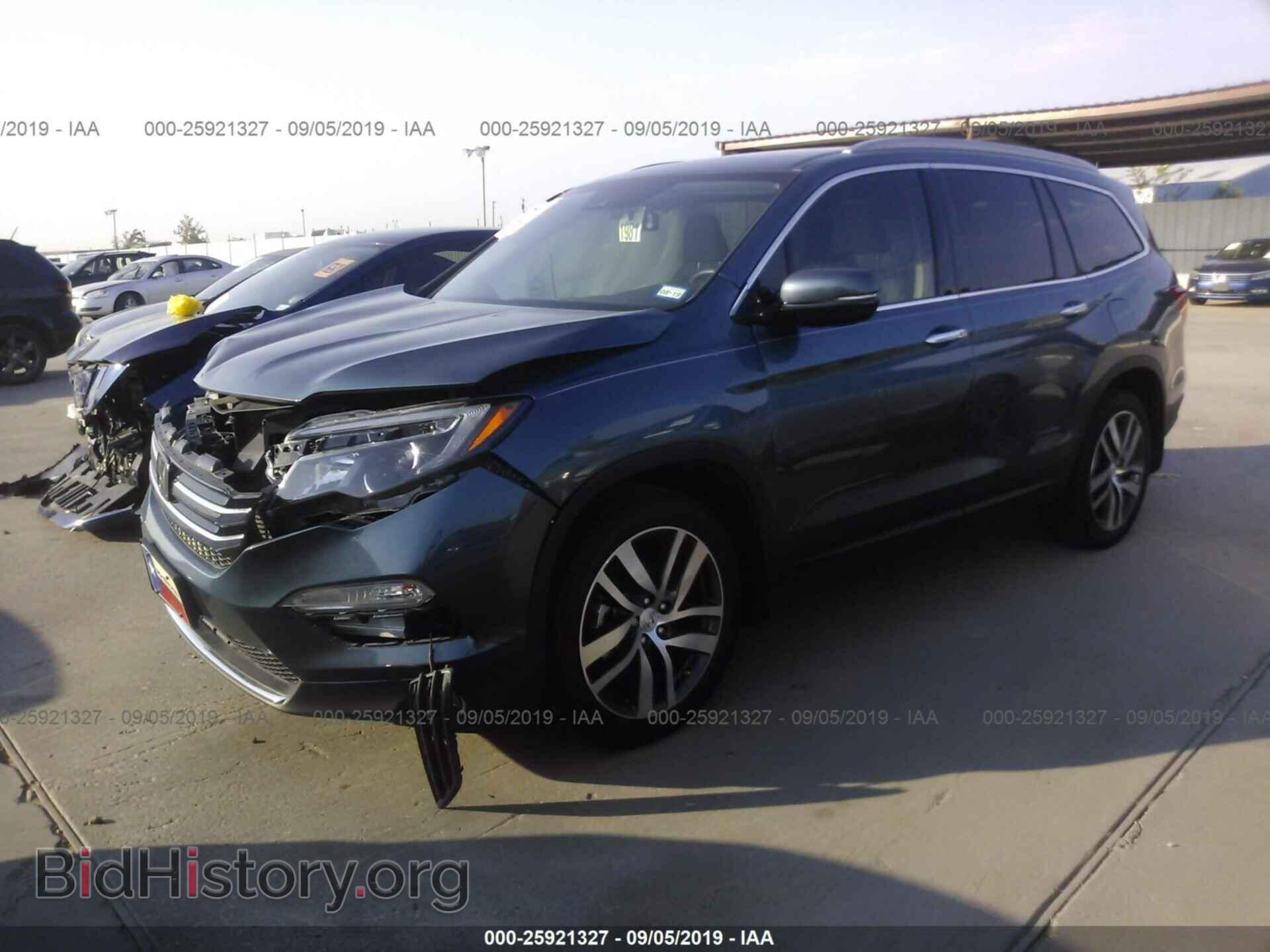 2017 HONDA PILOT - VIN: 5FNYF6H06HB061424 - Фото 2