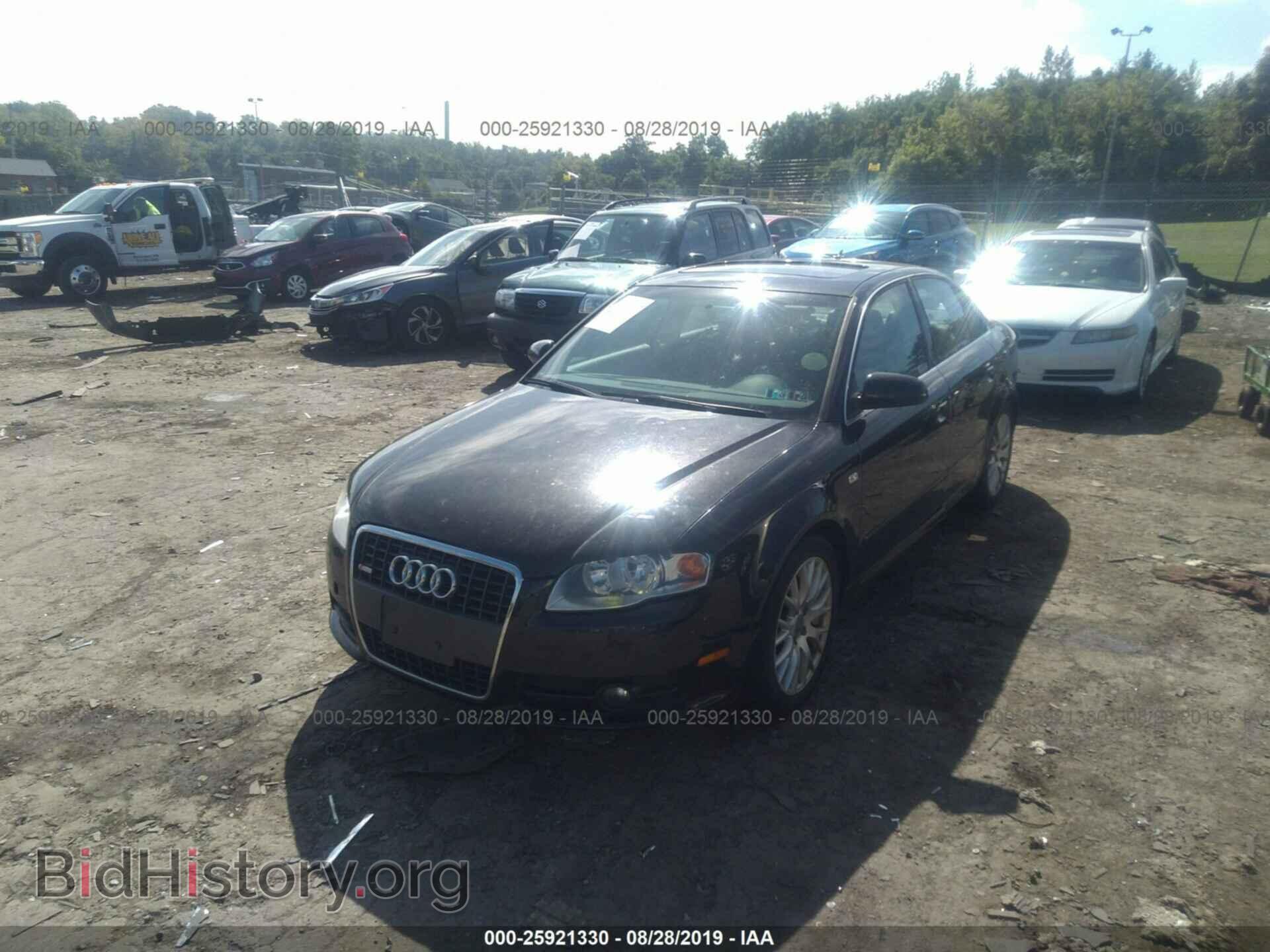 2008 AUDI A4 - VIN: WAUDF78E78A170142 - Фото 2