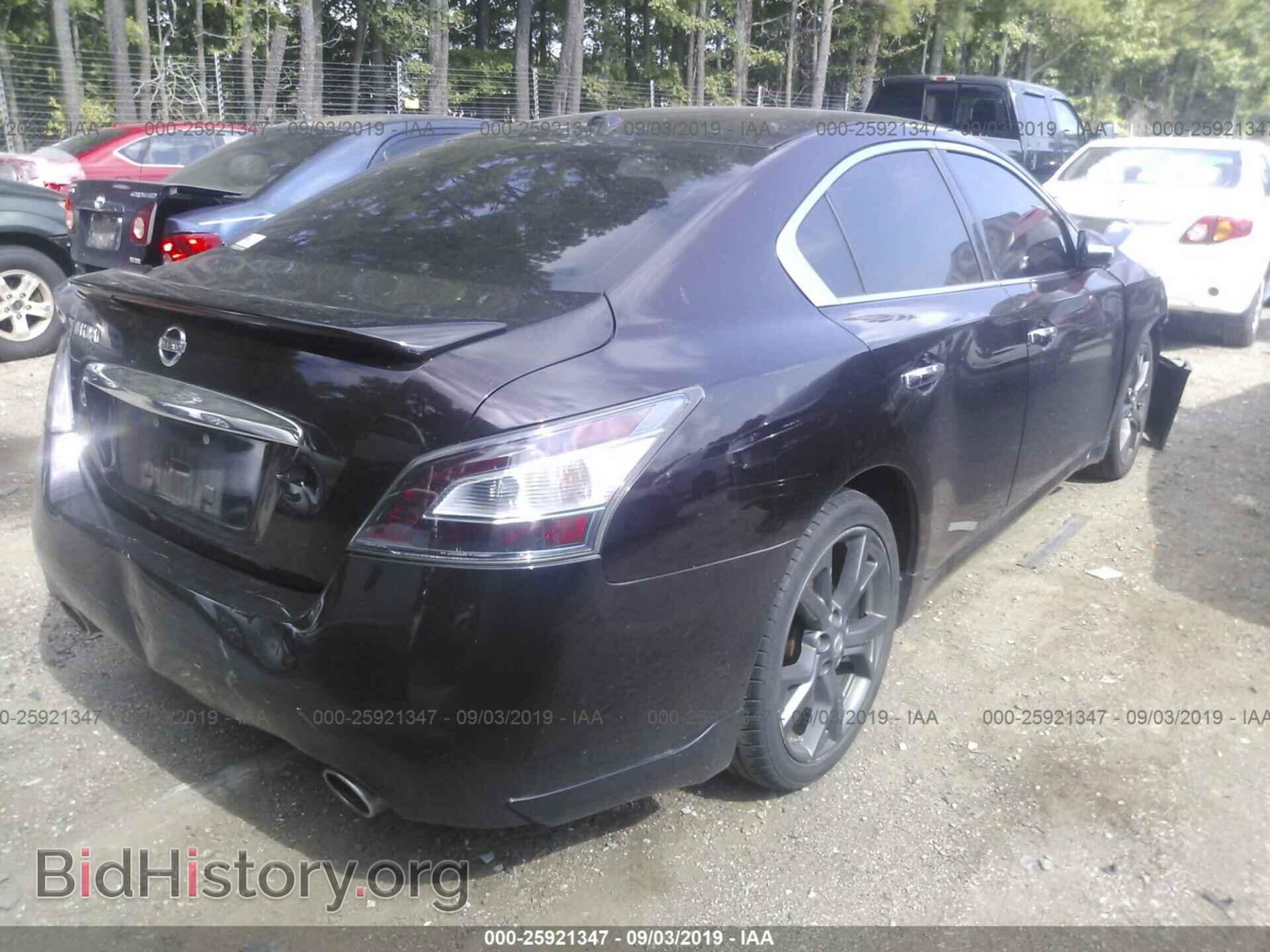 2014 NISSAN MAXIMA - VIN: 1N4AA5AP5EC431777 - Фото 4