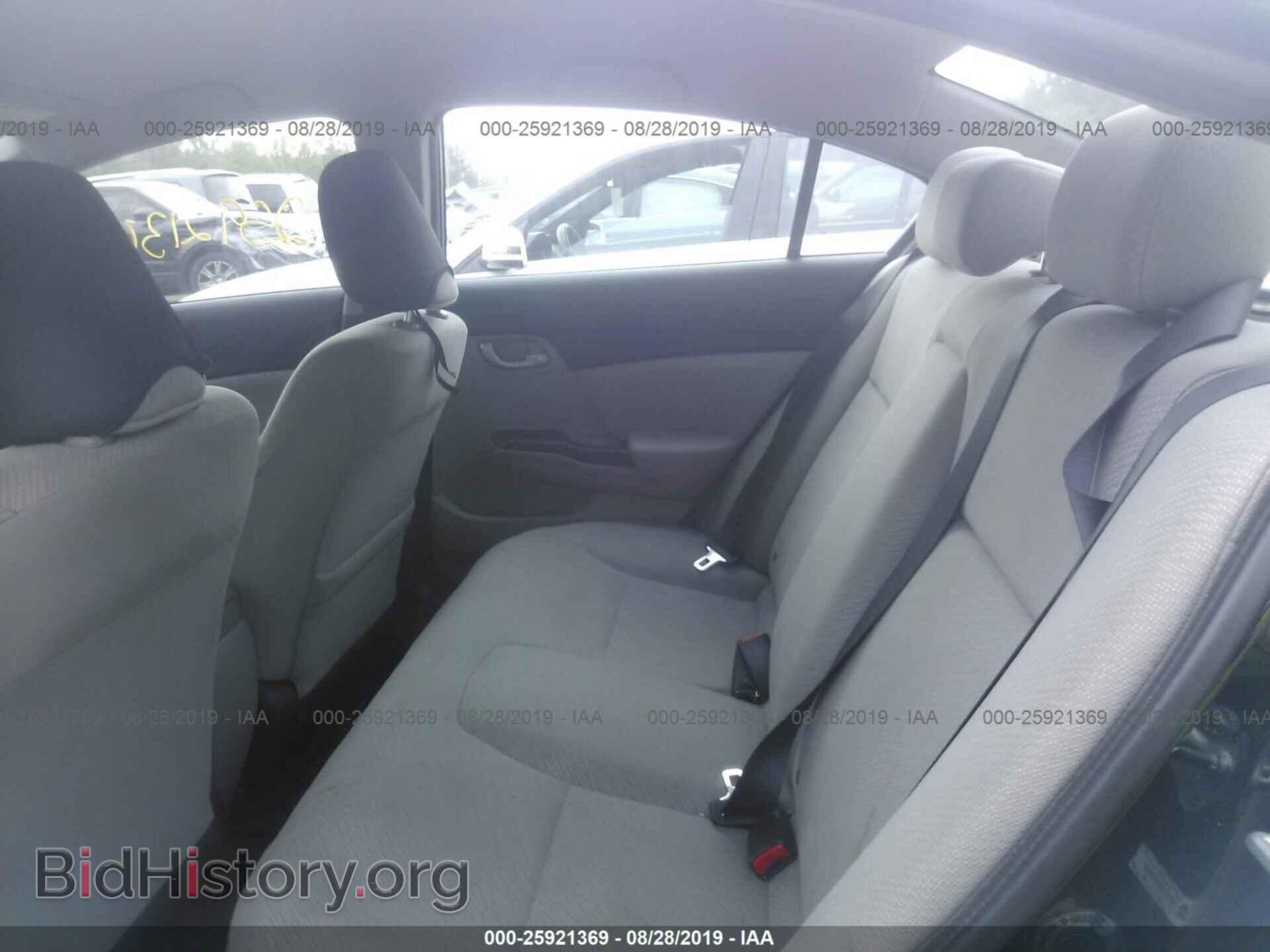 2013 HONDA CIVIC - VIN: 19XFB2F52DE230638 - Photo 8