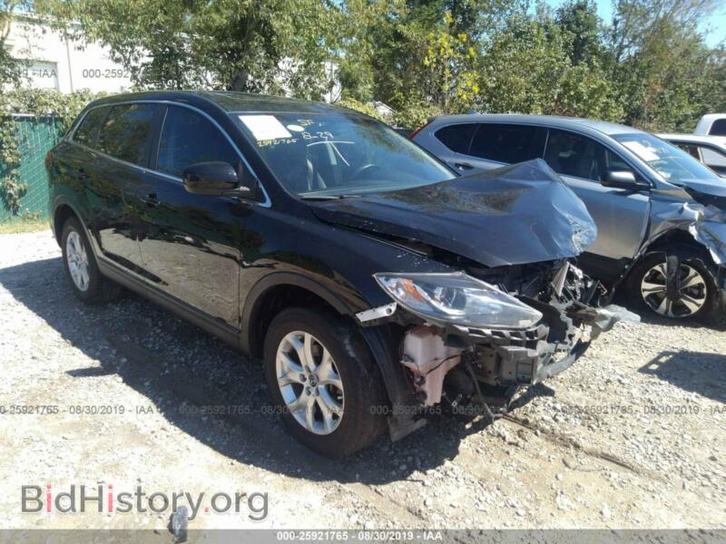 2013 Mazda CX-9 Touring (VIN JM3TB2CA7D0414400) — photo 1 of 10, IAAI, damage: front end