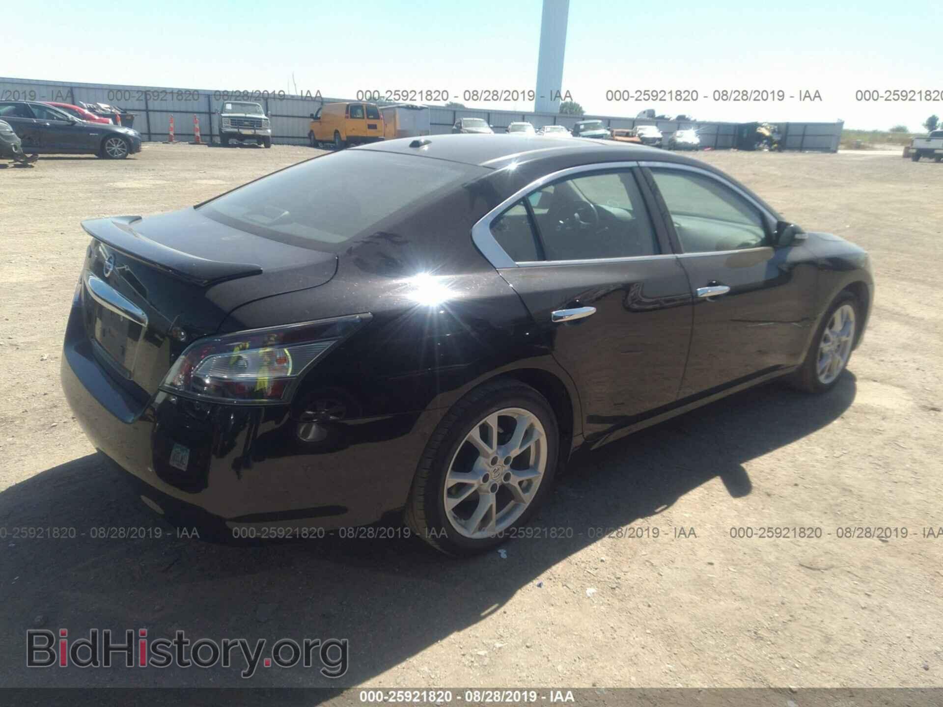 2014 NISSAN MAXIMA - VIN: 1N4AA5AP1EC910939 - Фото 4