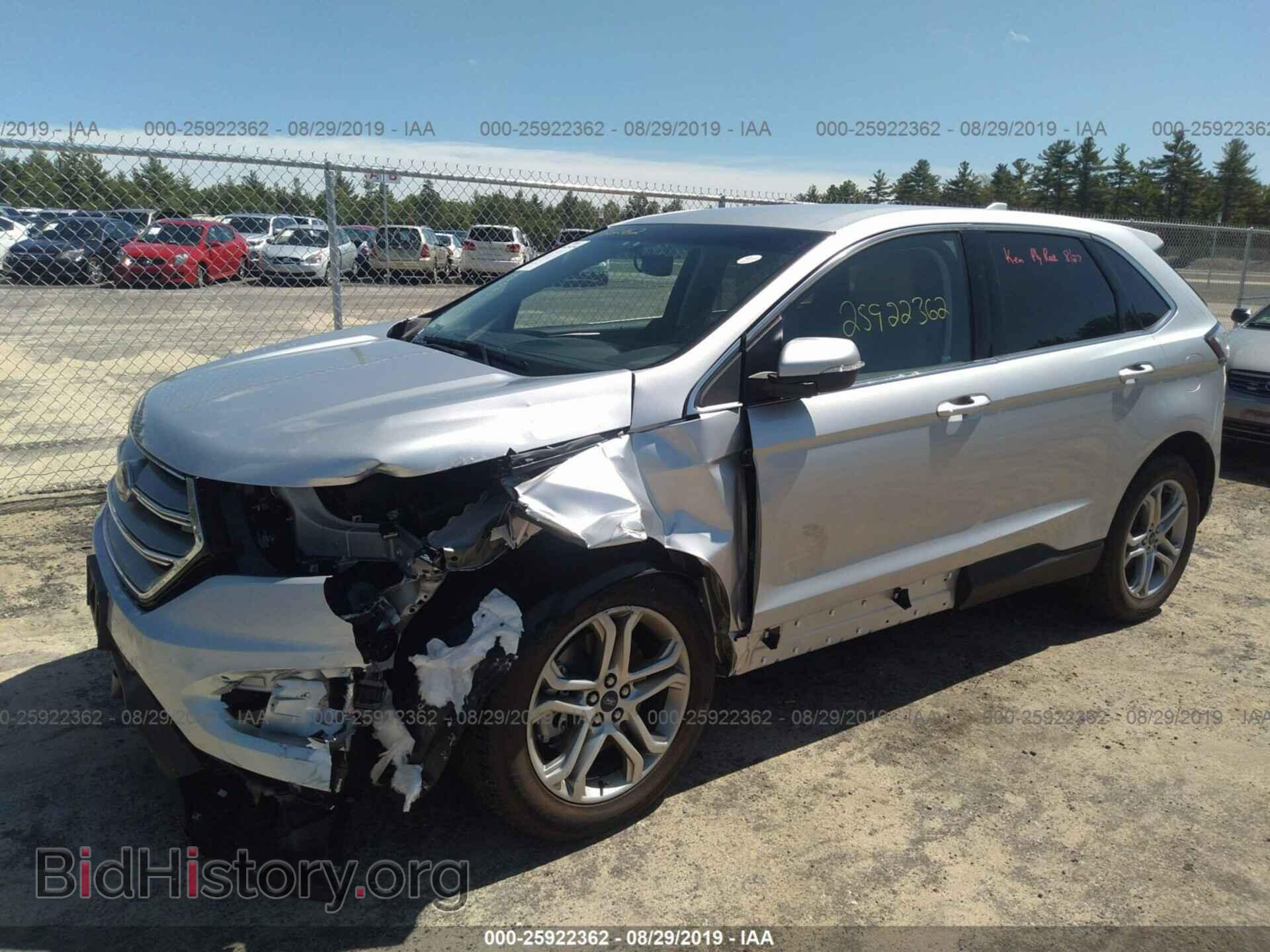 2017 FORD EDGE - VIN: 2FMPK3K81HBC39429 - Фото 2