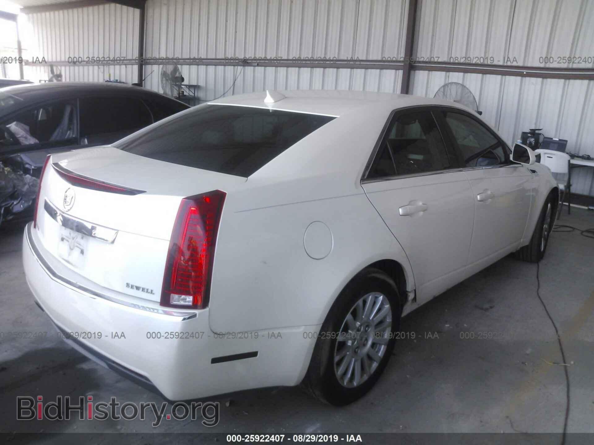 2012 CADILLAC CTS - VIN: 1G6DA5E55C0143808 - Фото 4