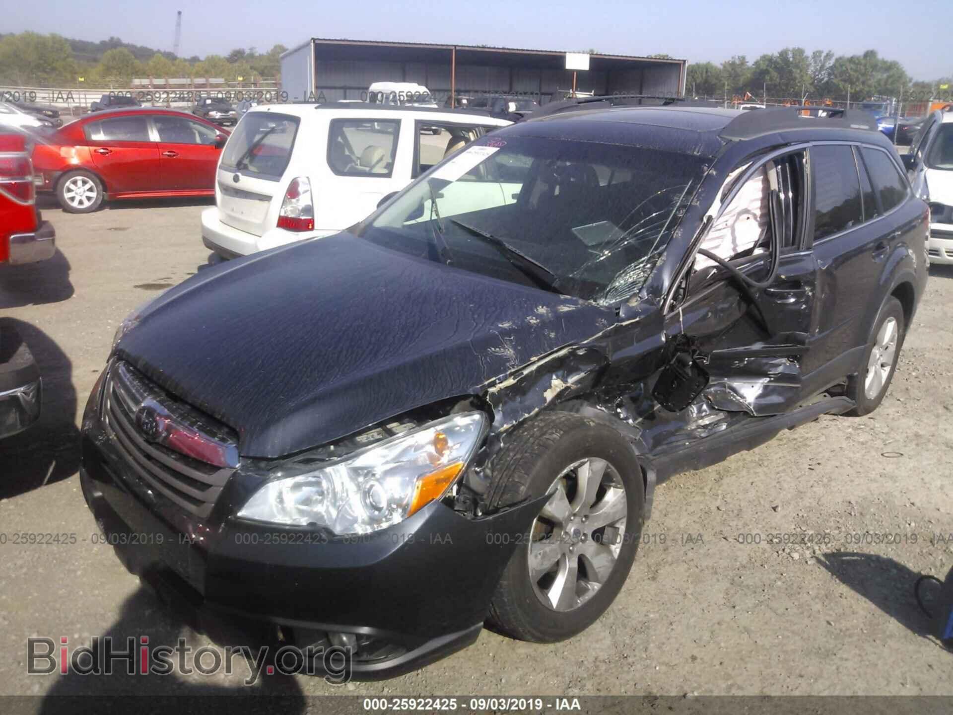 2012 SUBARU OUTBACK - VIN: 4S4BRCKC6C3273000 - Фото 2