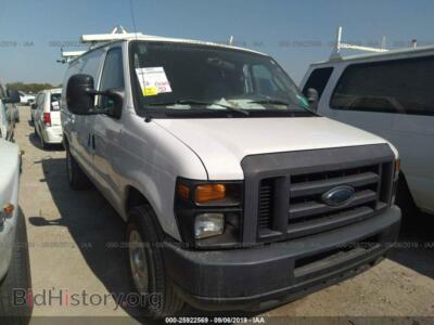 2008 Ford ECONOLINE E250 Van, white — VIN 1FTNE24W88DA31390, IAAI