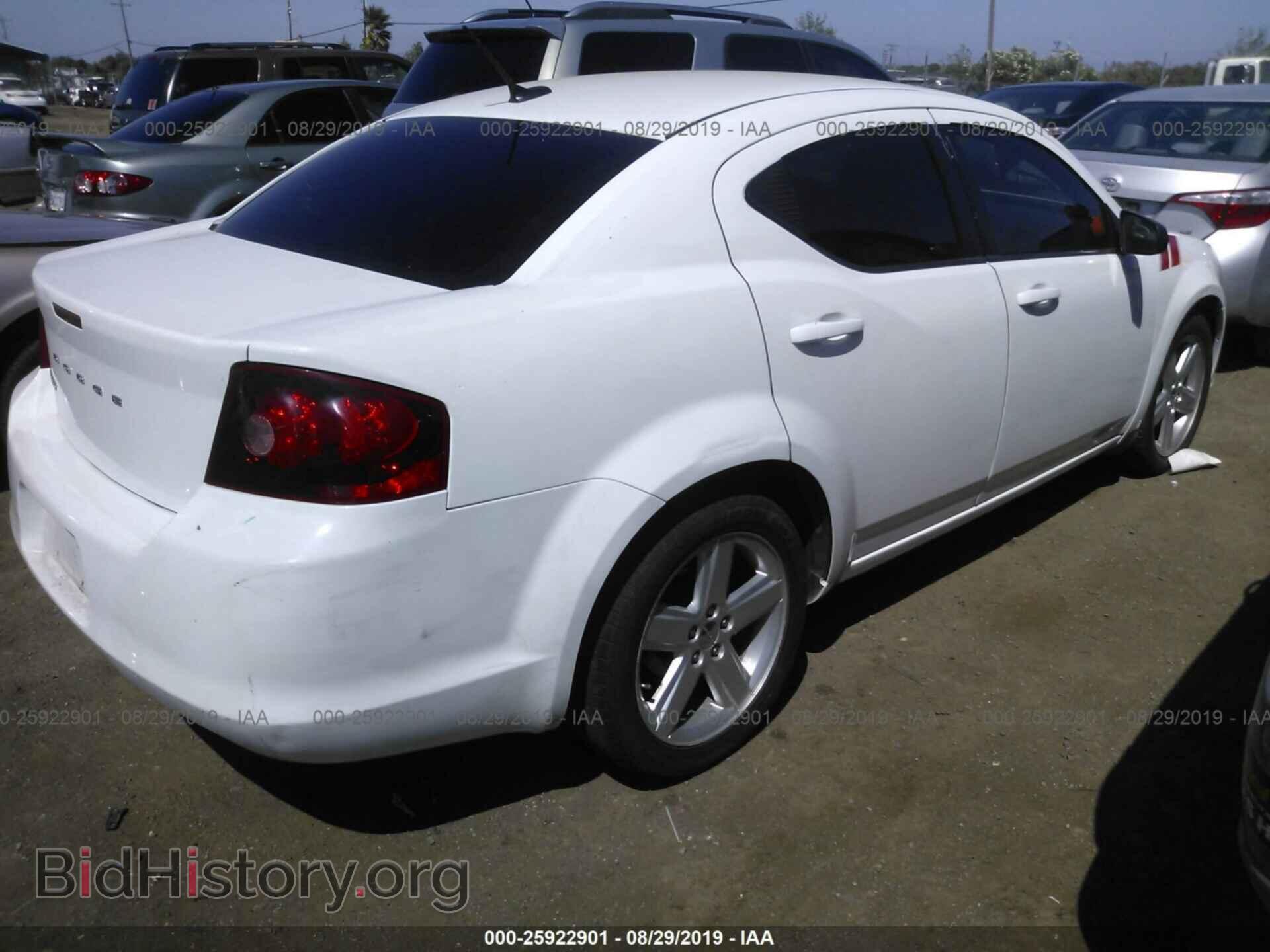 2013 DODGE AVENGER - VIN: 1C3CDZAB3DN707242 - Фото 4