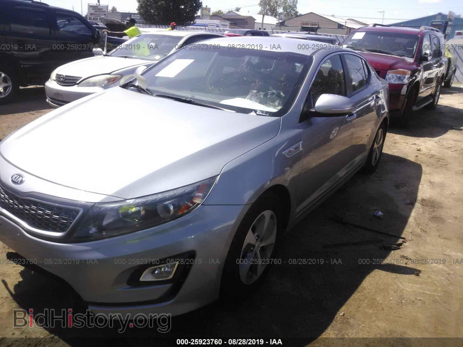 2014 KIA OPTIMA - VIN: KNAGM4AD3E5074435 - Фото 2