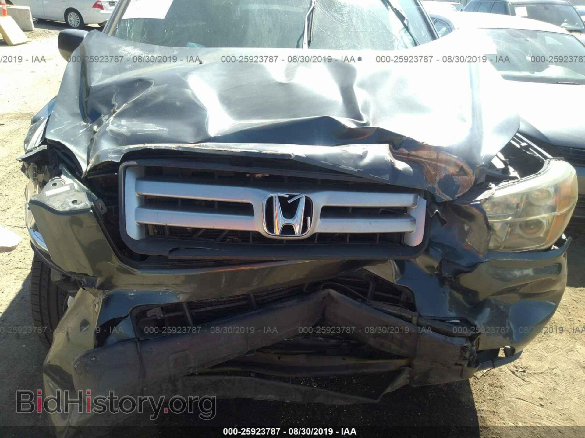 2006 HONDA PILOT - VIN: 5FNYF28186B027810 - Фото 6