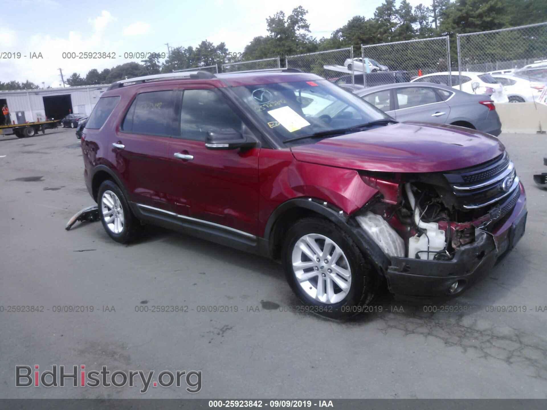 Photo 1FM5K8D86EGB47416 - FORD EXPLORER 2014