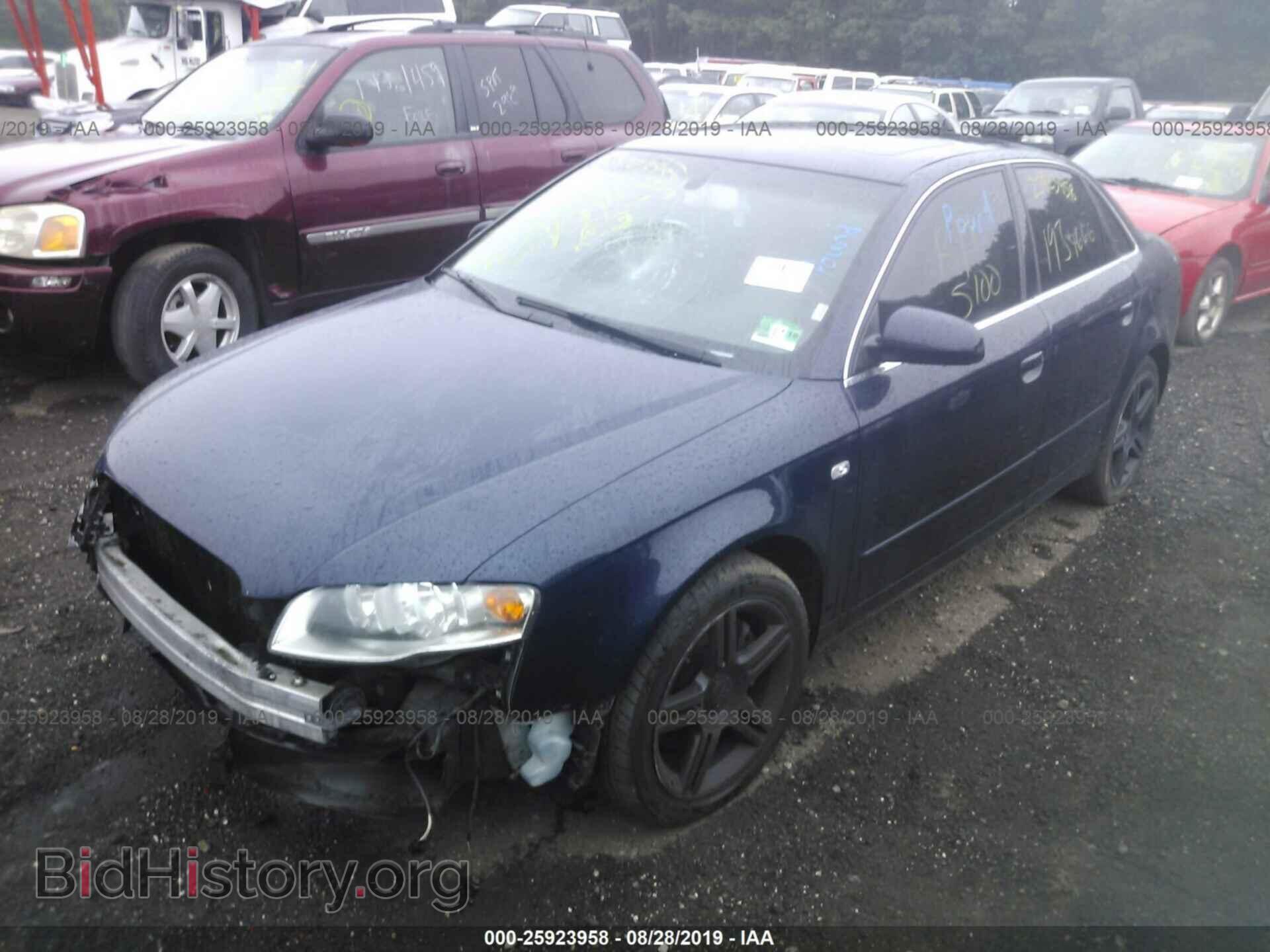 2006 AUDI A4 - VIN: WAUDF78E96A231147 - Фото 2
