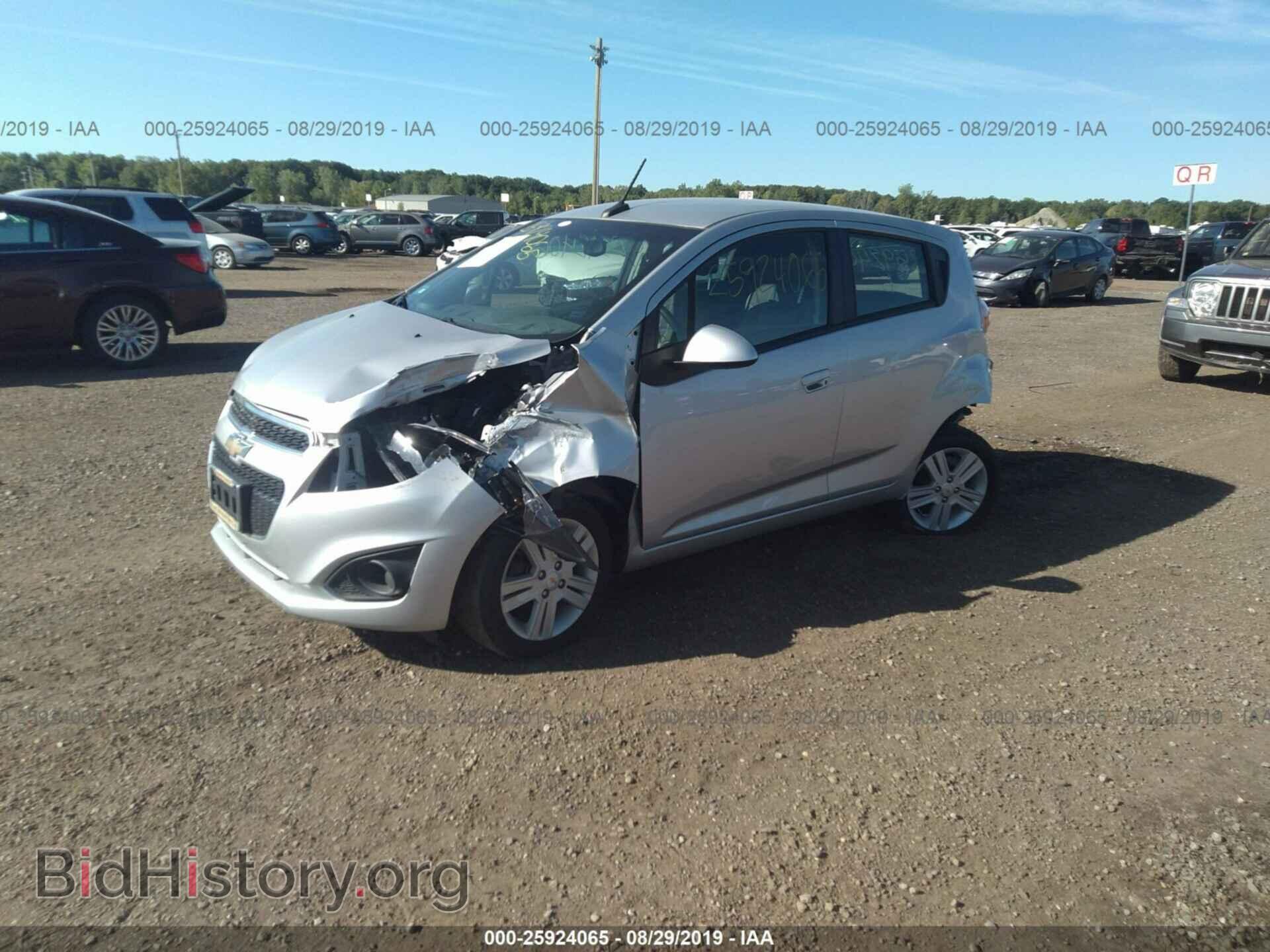 2014 CHEVROLET SPARK - VIN: KL8CB6S9XEC590731 - Фото 2