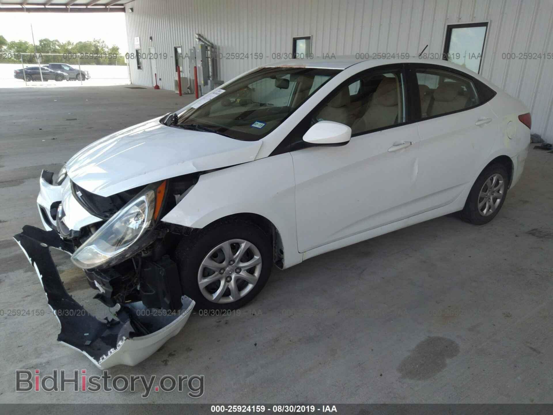 2014 HYUNDAI ACCENT - VIN: KMHCT4AE2EU615232 - Фото 2