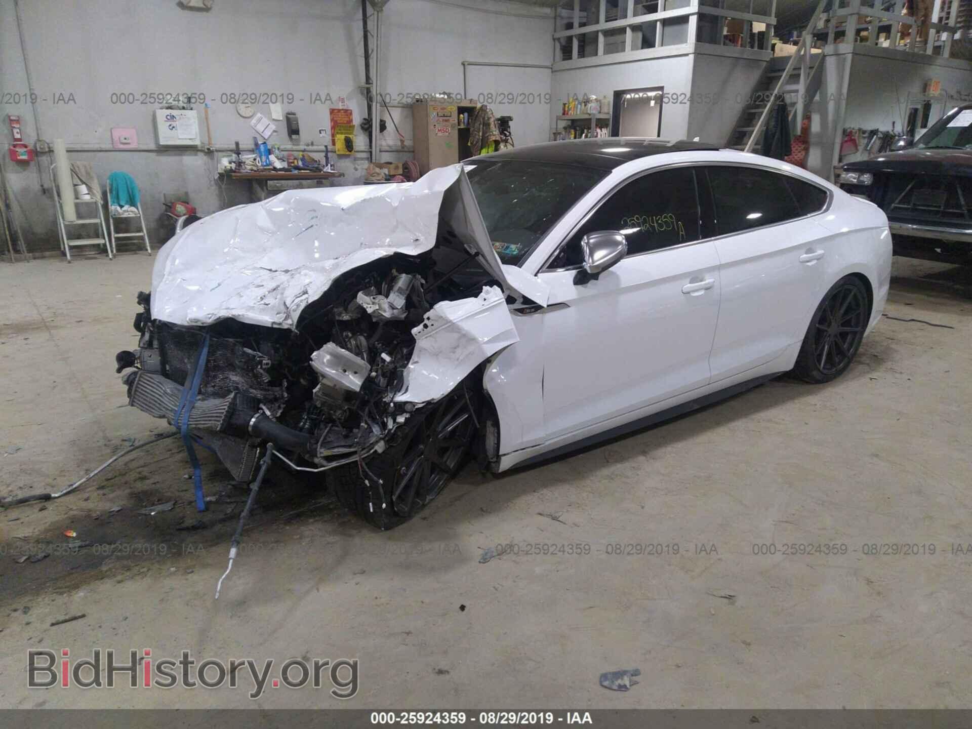 2018 AUDI S5 - VIN: WAUB4DF57JA038325 - Photo 2