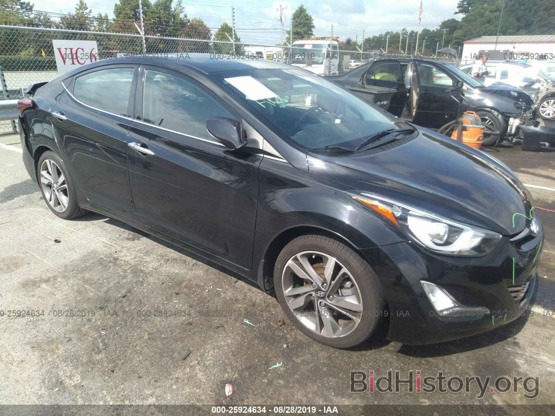 Photo 5NPDH4AE7EH531055 - HYUNDAI ELANTRA 2014