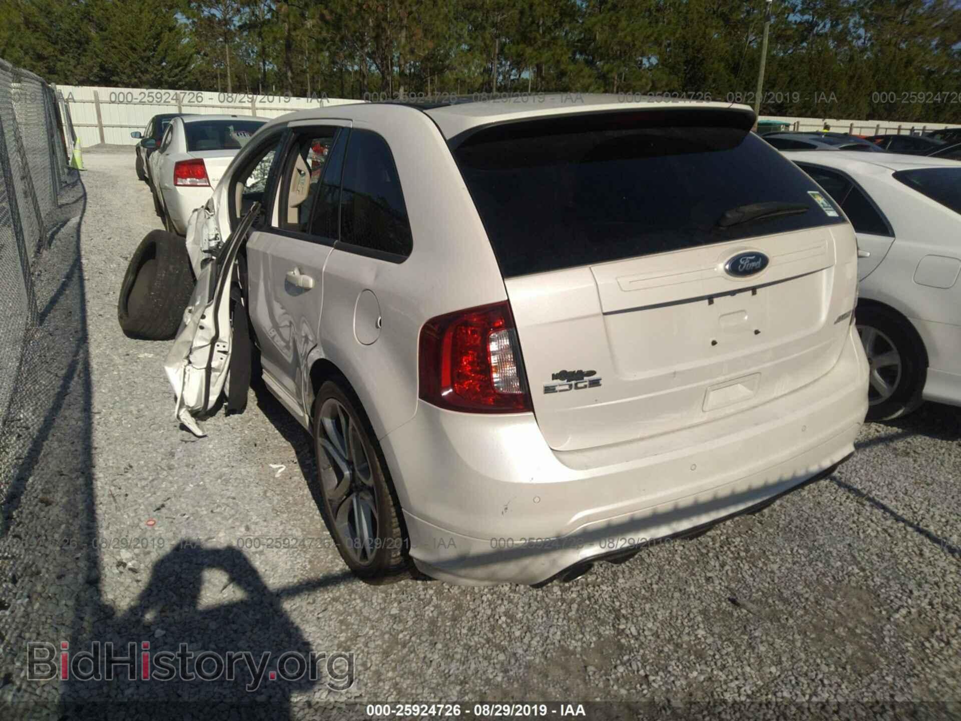 2014 FORD EDGE - VIN: 2FMDK3AKXEBB72826 - Фото 3