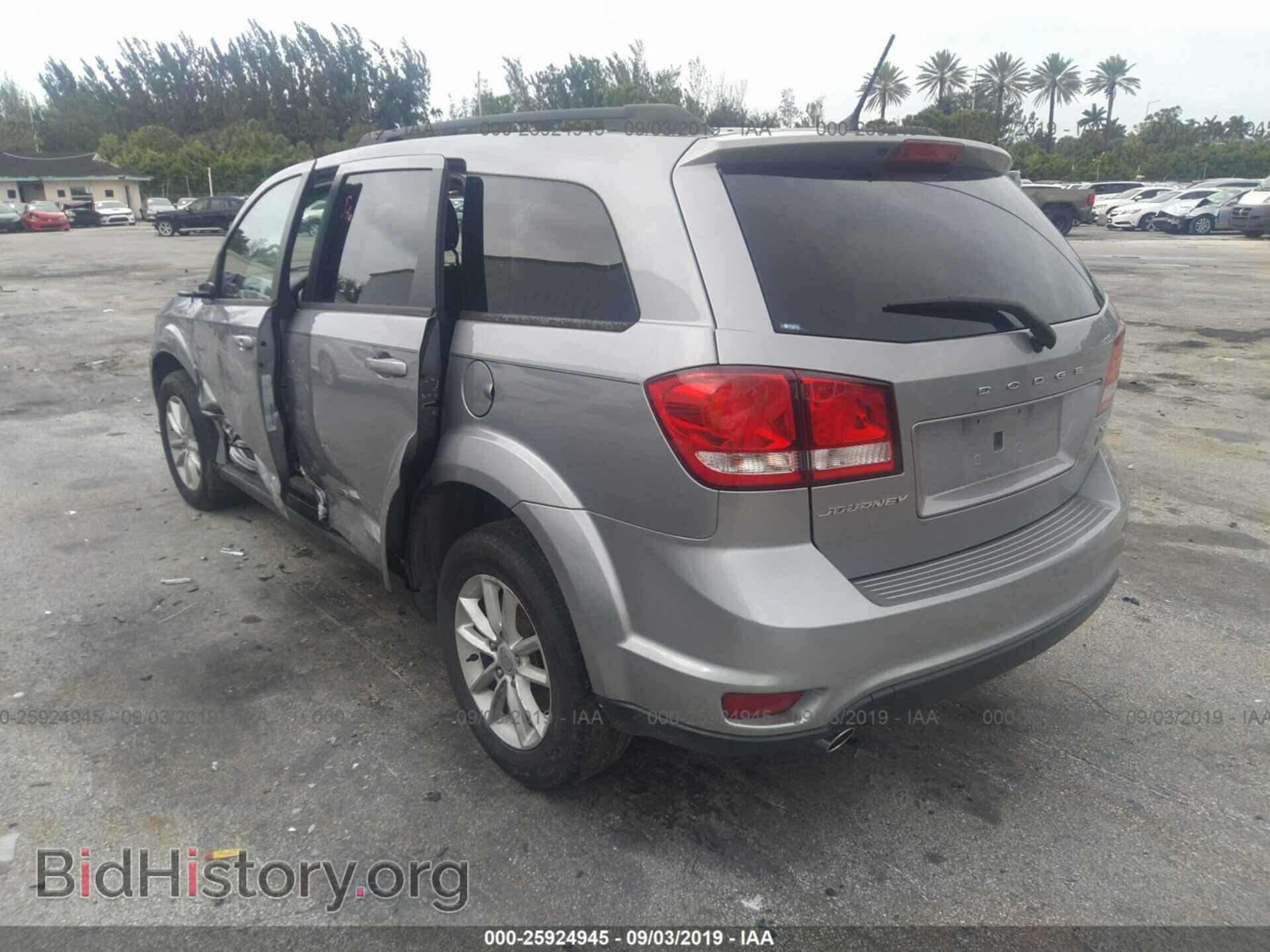 2016 DODGE JOURNEY - VIN: 3C4PDCBG3GT127191 - Фото 3
