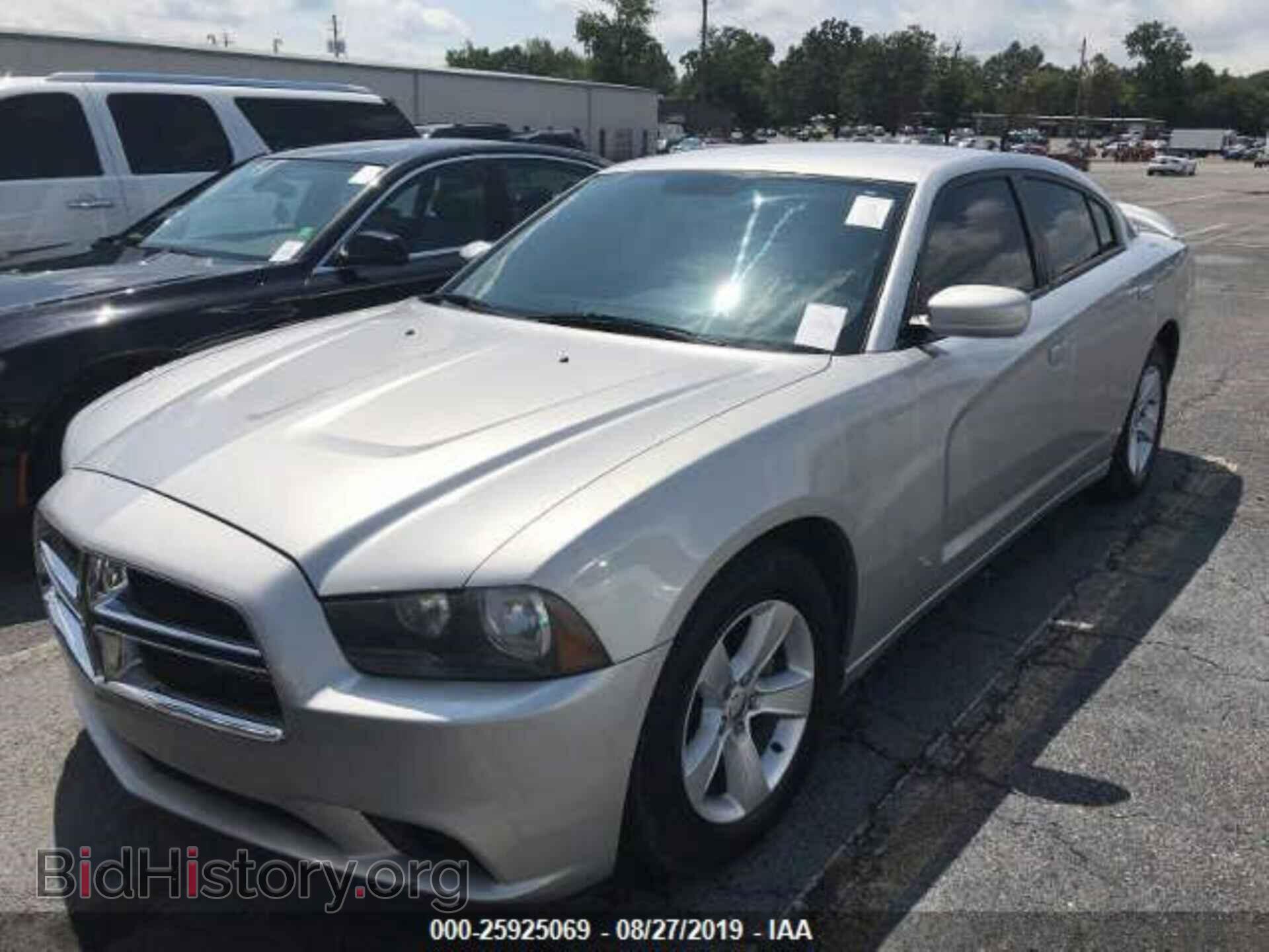 Фотография 2C3CDXBG8CH139687 - DODGE CHARGER 2012