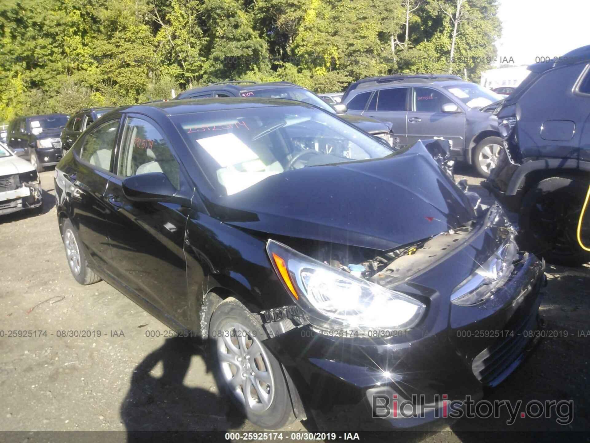 Photo KMHCT4AE5EU777713 - HYUNDAI ACCENT 2014