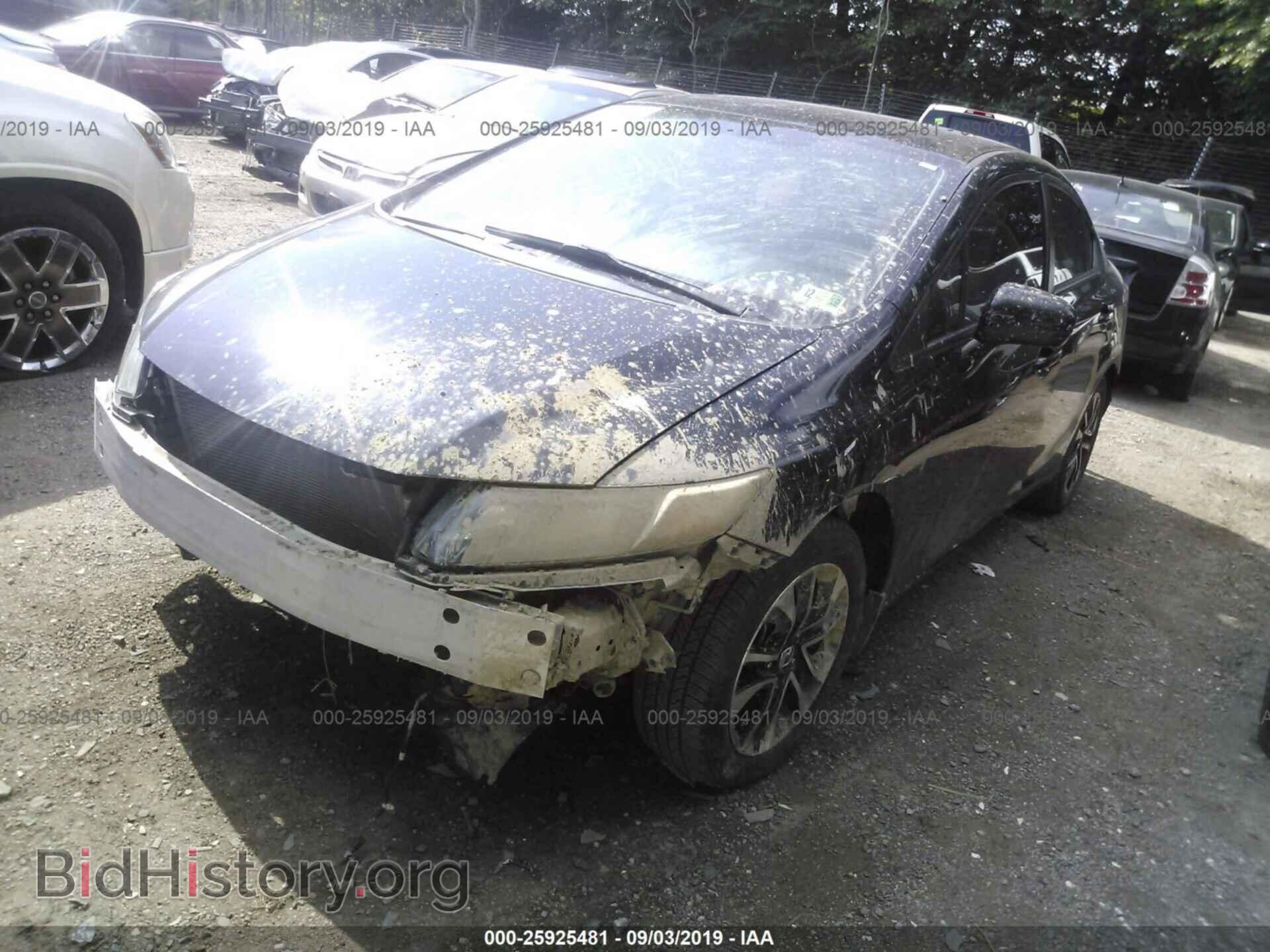 2014 HONDA CIVIC - VIN: 19XFB2F86EE016165 - Фото 2